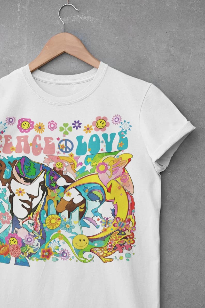 Retro Groovy Graphic Tee Shirt, Hoodie Sweatshirt