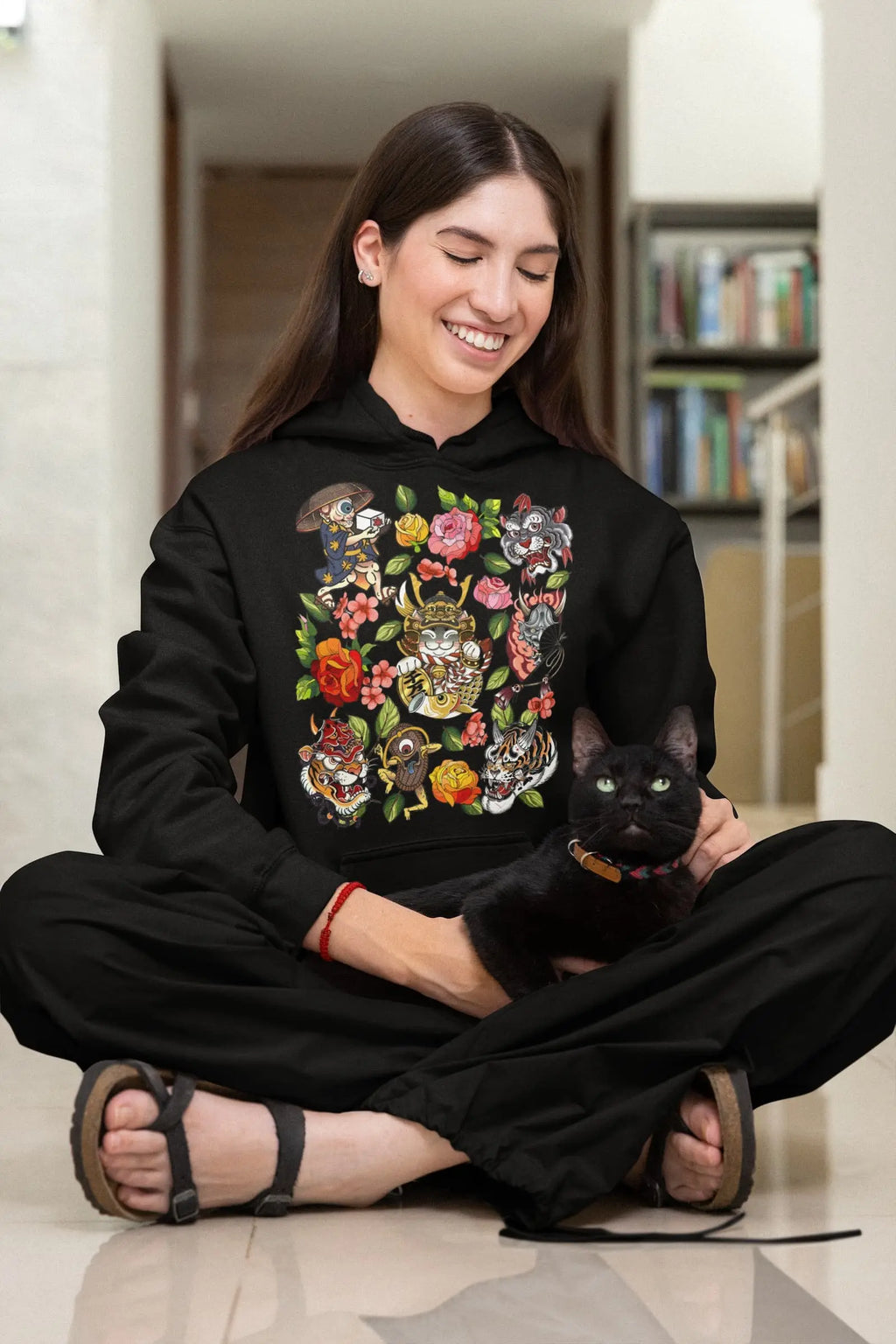 Kawaii Japanese Tattoo Graphic Tee Shirt, Hoodie Sweatshirt