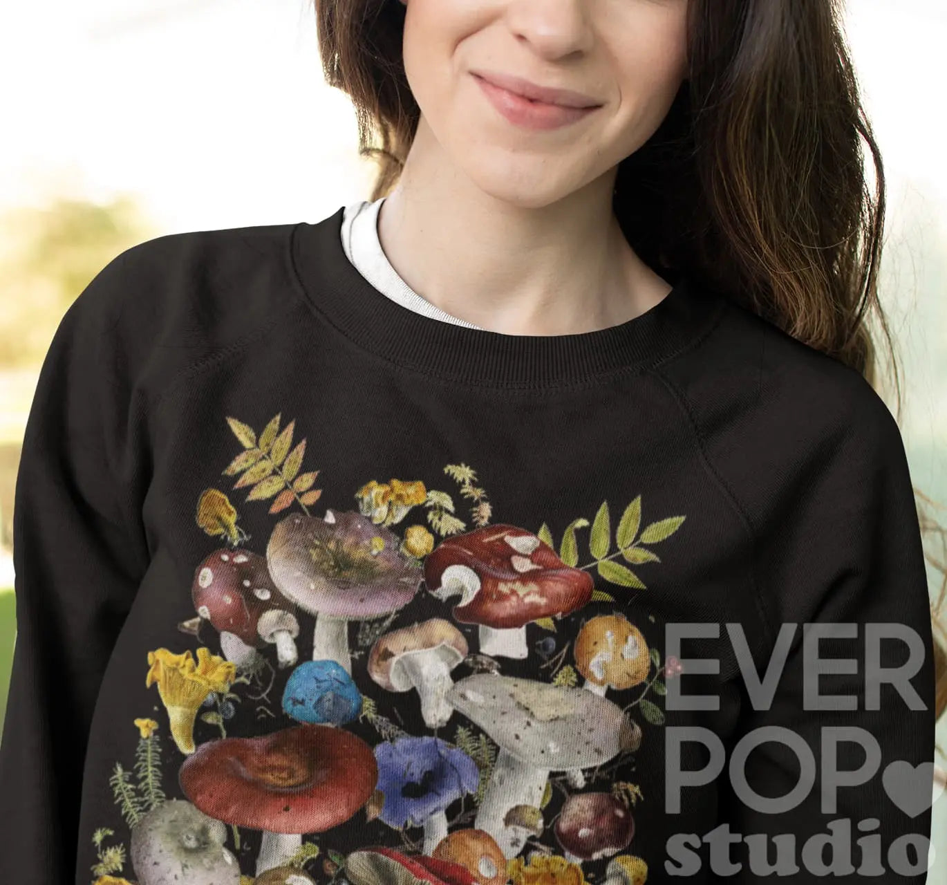 Mushroom Graphic Tee Shirt, Hoodie Sweatshirt