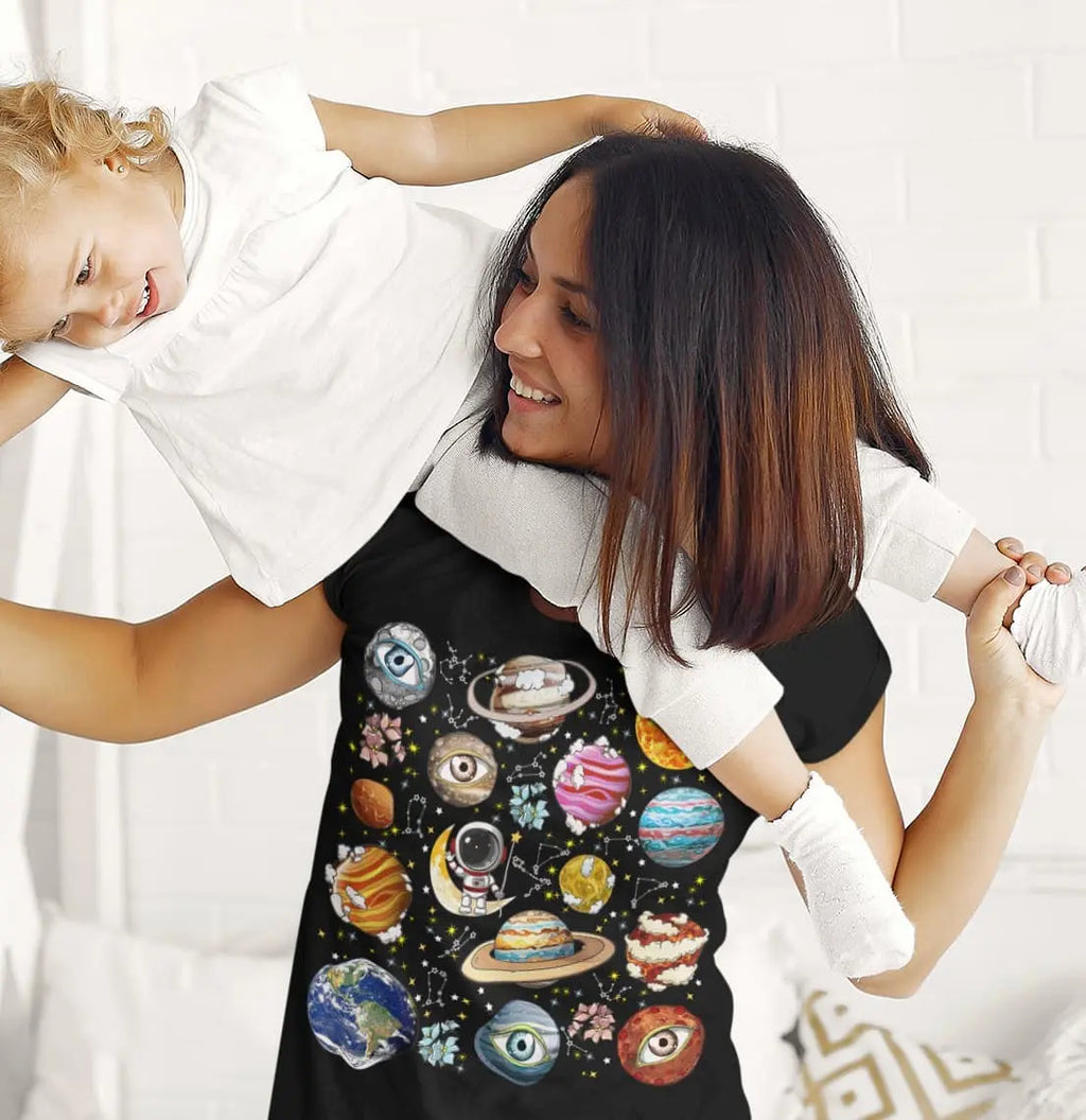 Space Astronaut Graphic Tee Shirt, Hoodie Sweatshirt