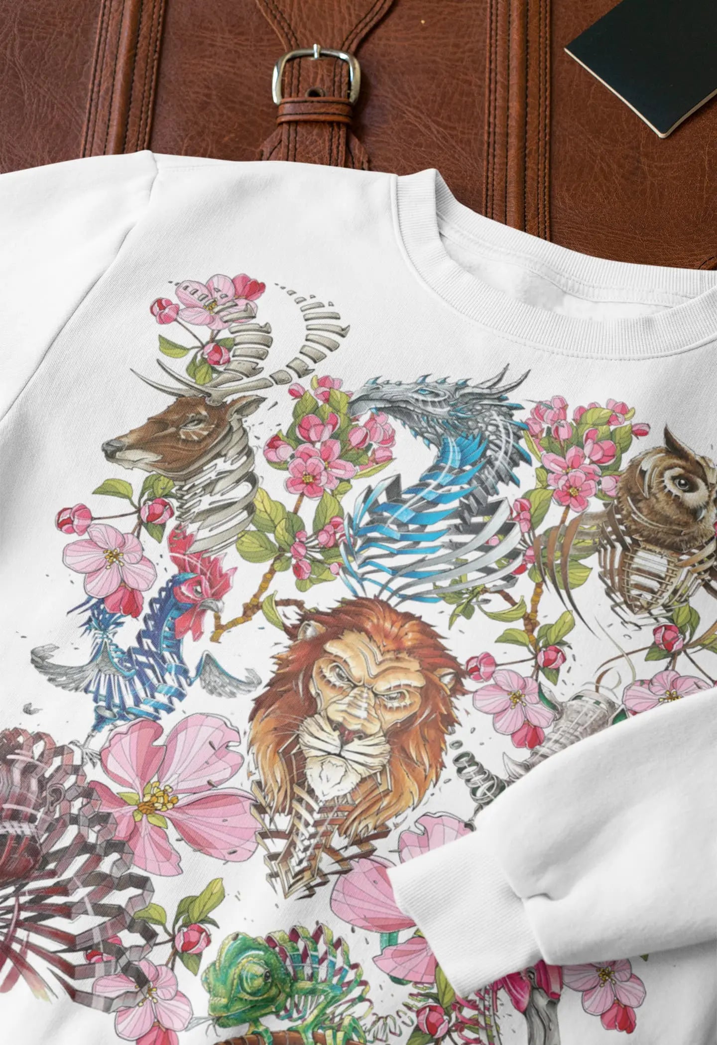 Woodland Animal Graphic Tee Shirt, Hoodie Sweatshirt