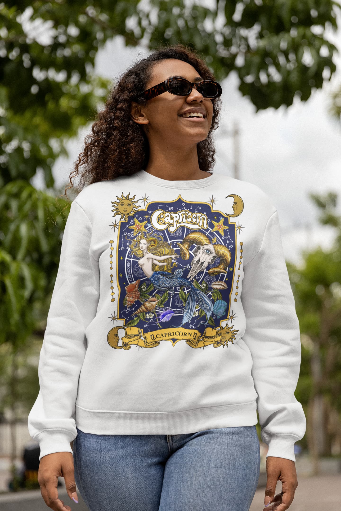 Capricorn Zodiac Graphic Tee Shirt, Hoodie Sweatshirt