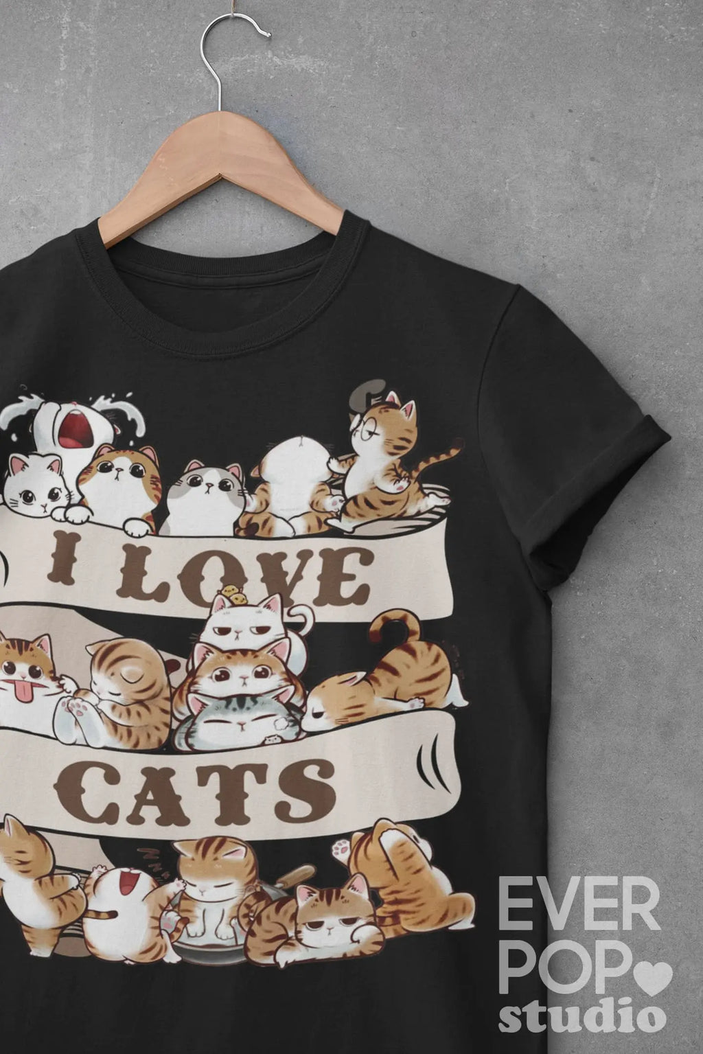 Kitten Cat Lover Graphic Tee Shirt, Hoodie Sweatshirt