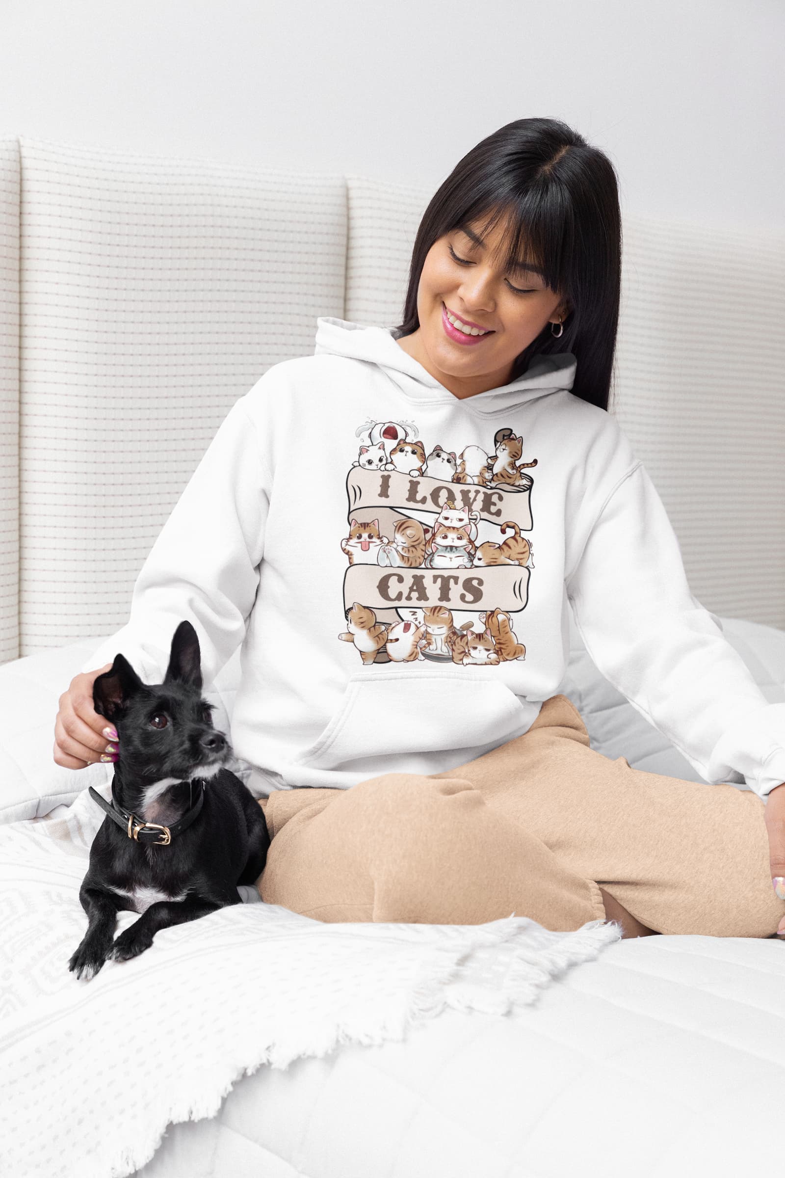 Kitten Cat Lover Graphic Tee Shirt, Hoodie Sweatshirt
