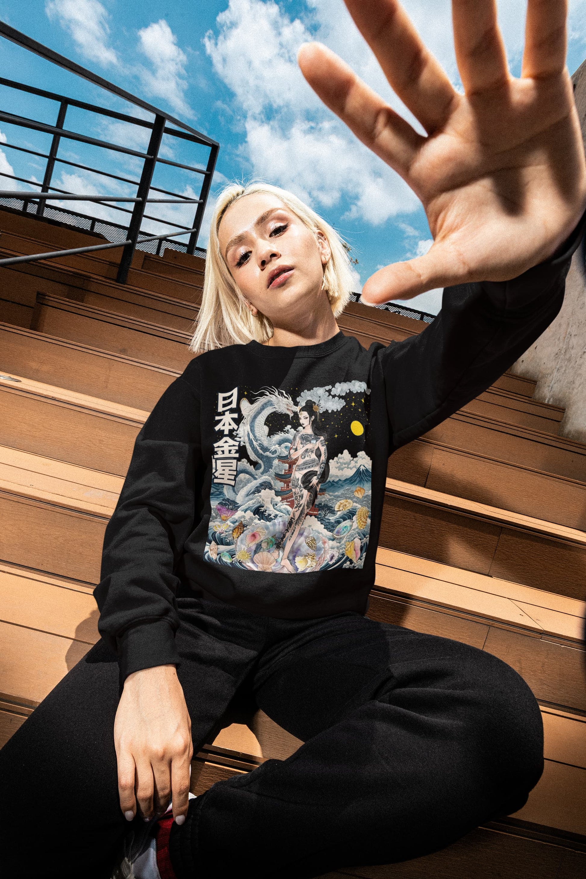 Japanese Venus Goddess Graphic Tee Shirt, Hoodie Sweatshirt