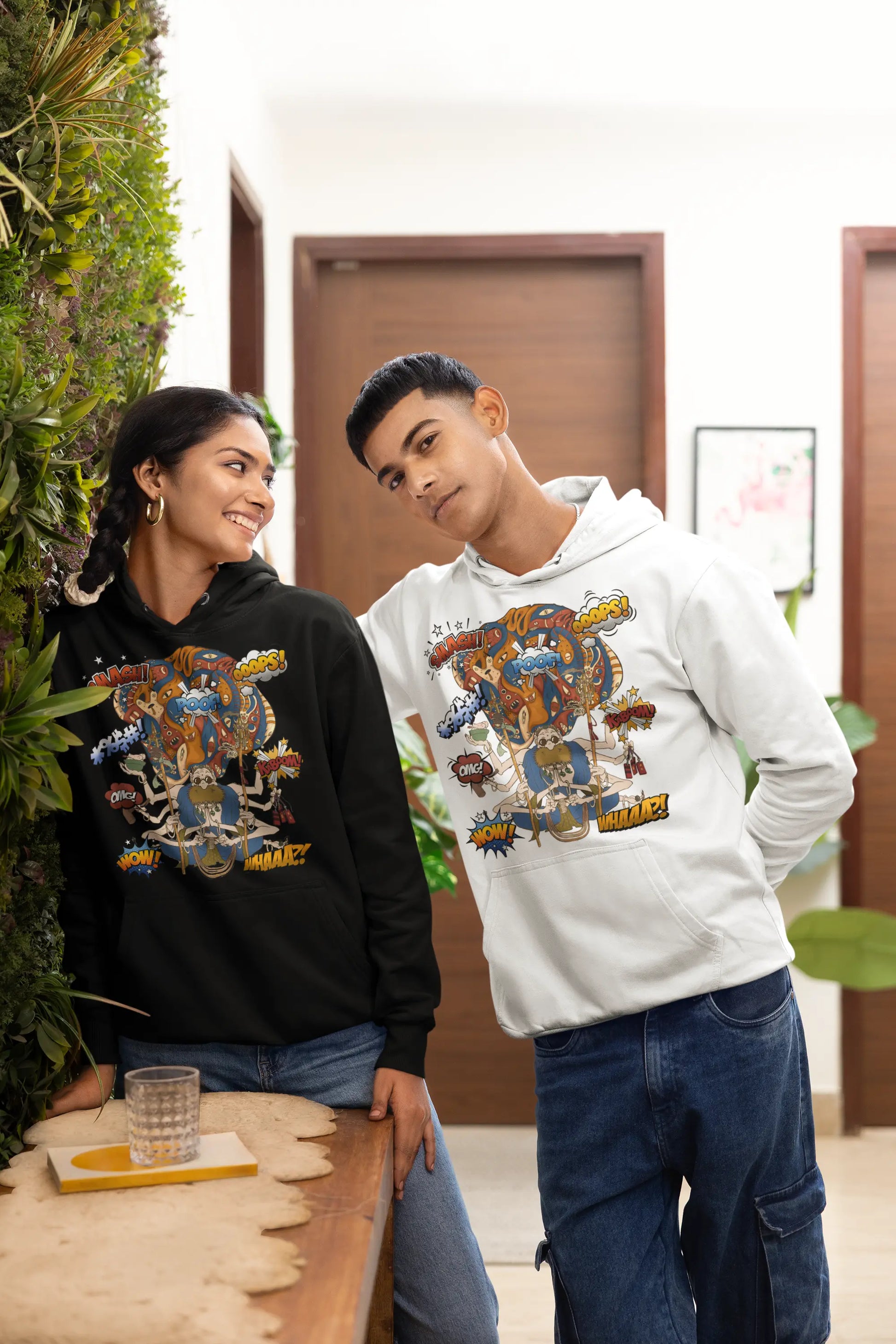 Meditation in Chaos Graphic Tee Shirt, Hoodie Sweatshirt