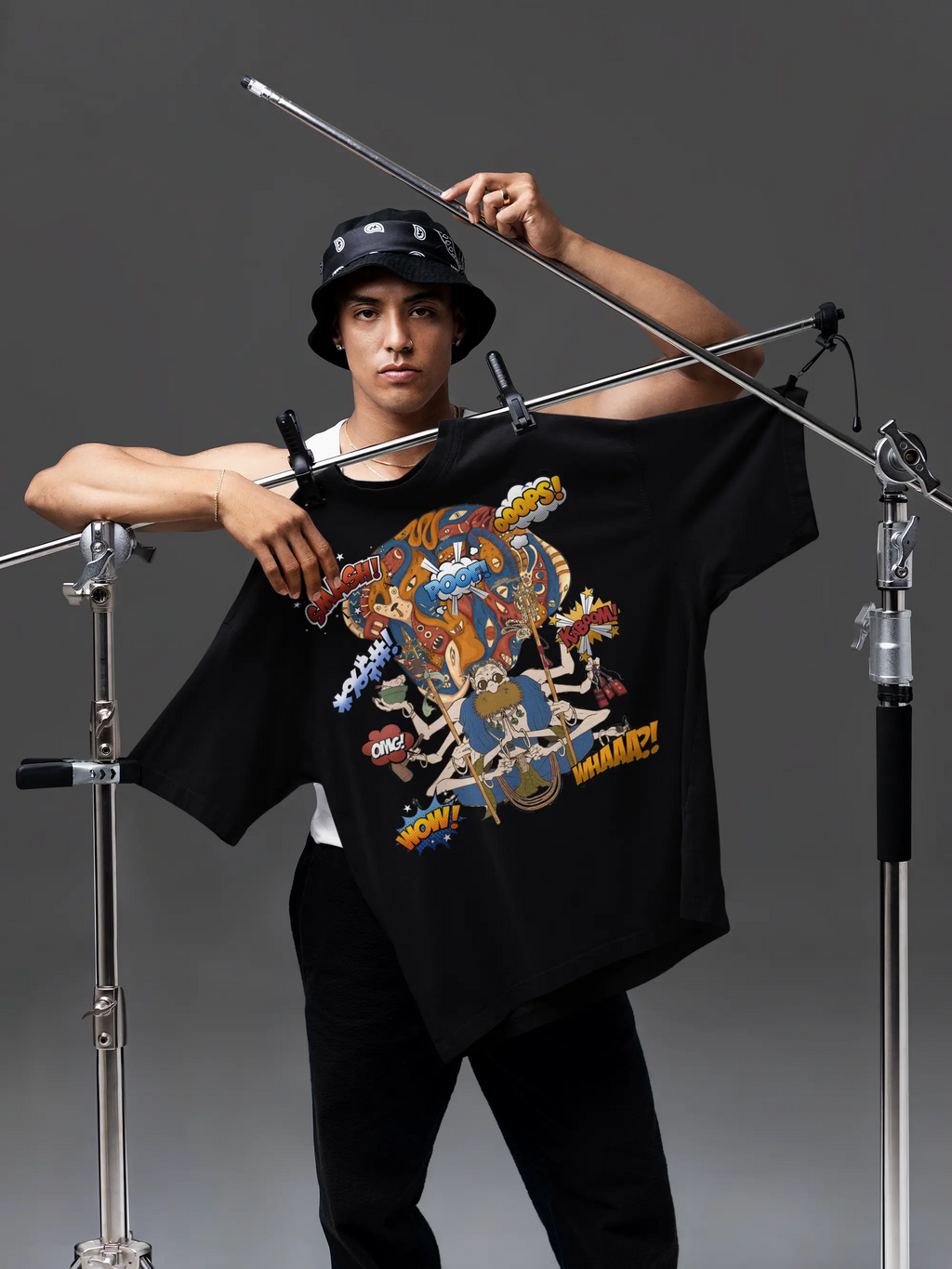 Meditation in Chaos Graphic Tee Shirt, Hoodie Sweatshirt