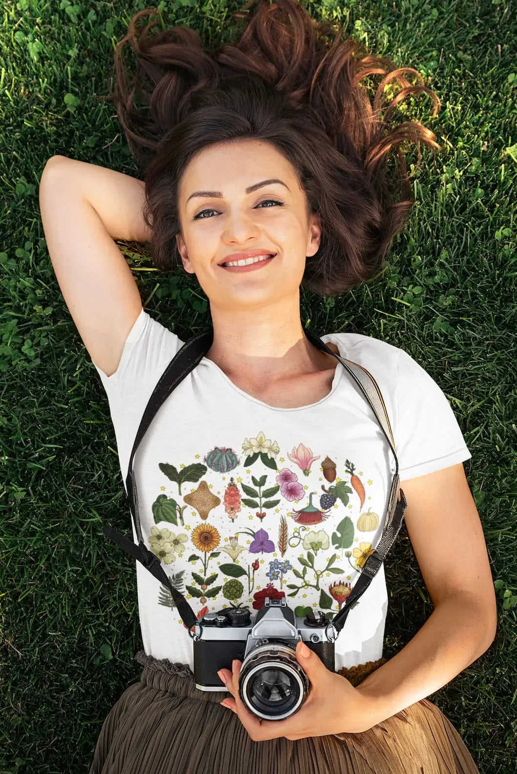 Cosmic Floral Graphic Tee Shirt, Hoodie Sweatshirt