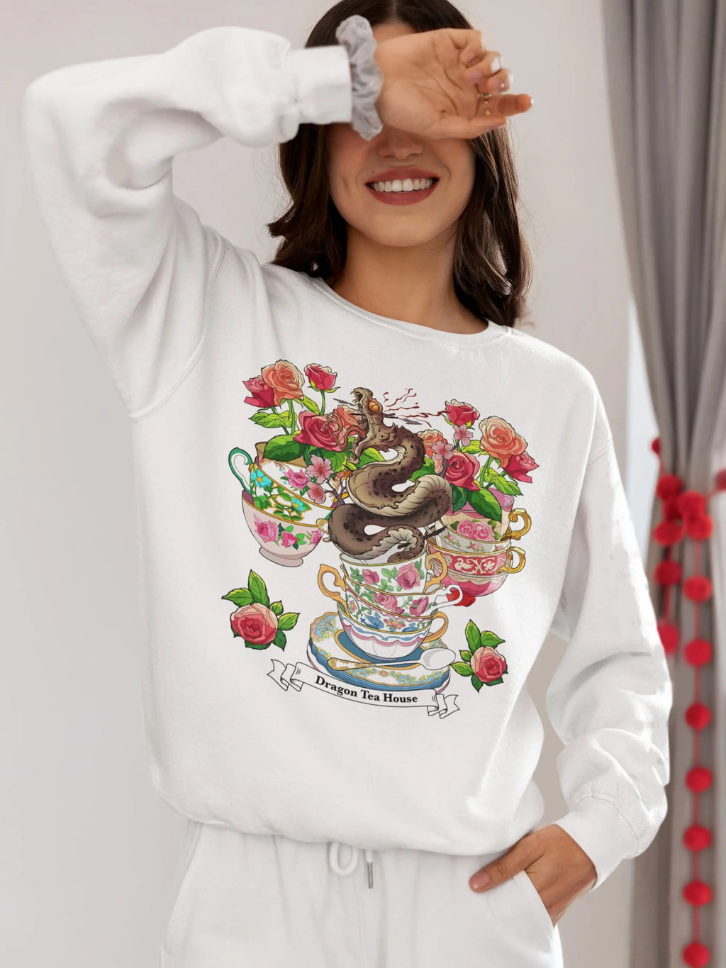 Dragon Cup Graphic Tee Shirt, Hoodie Sweatshirt