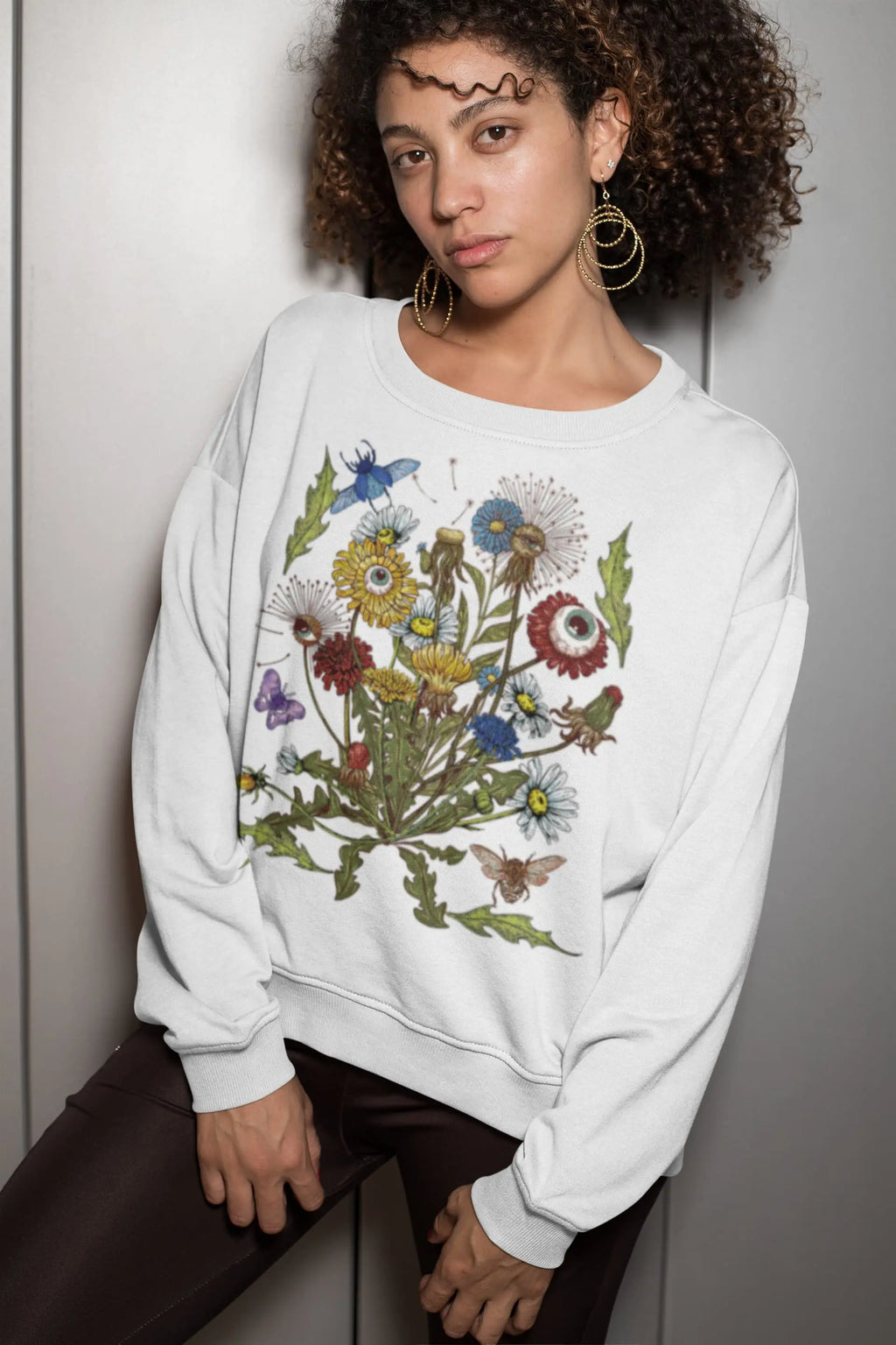 Eye Dandelion Graphic Tee Shirt, Hoodie Sweatshirt