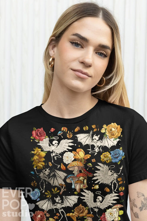 Angel Devil Graphic Tee Shirt, Hoodie Sweatshirt