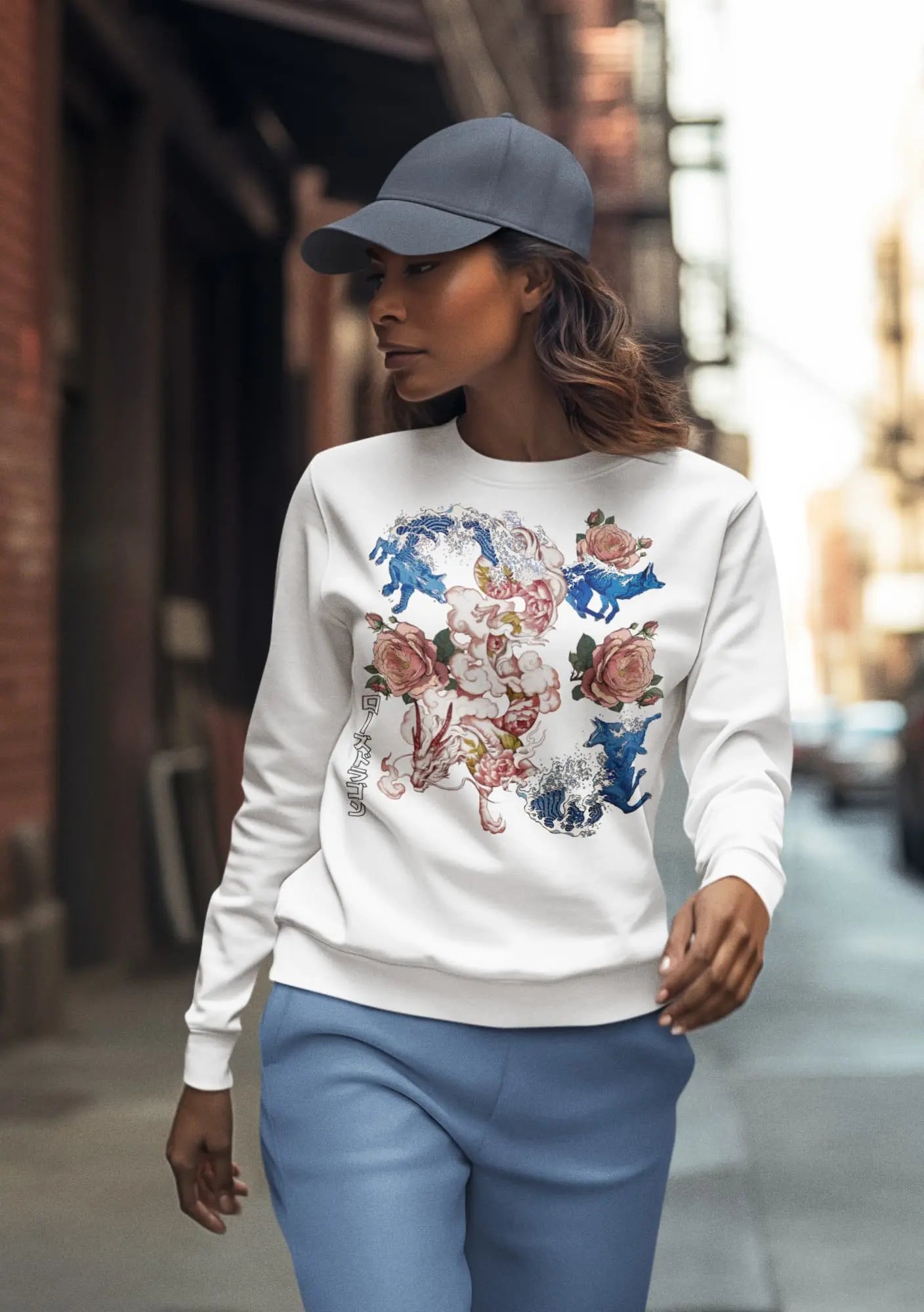 Dragon Wave Fox Graphic Tee Shirt, Hoodie Sweatshirt