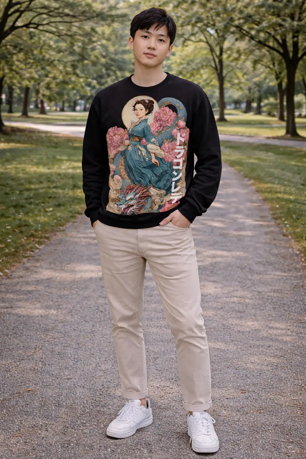 Dragon Lady Vintage Graphic Tee Shirt, Hoodie Sweatshirt
