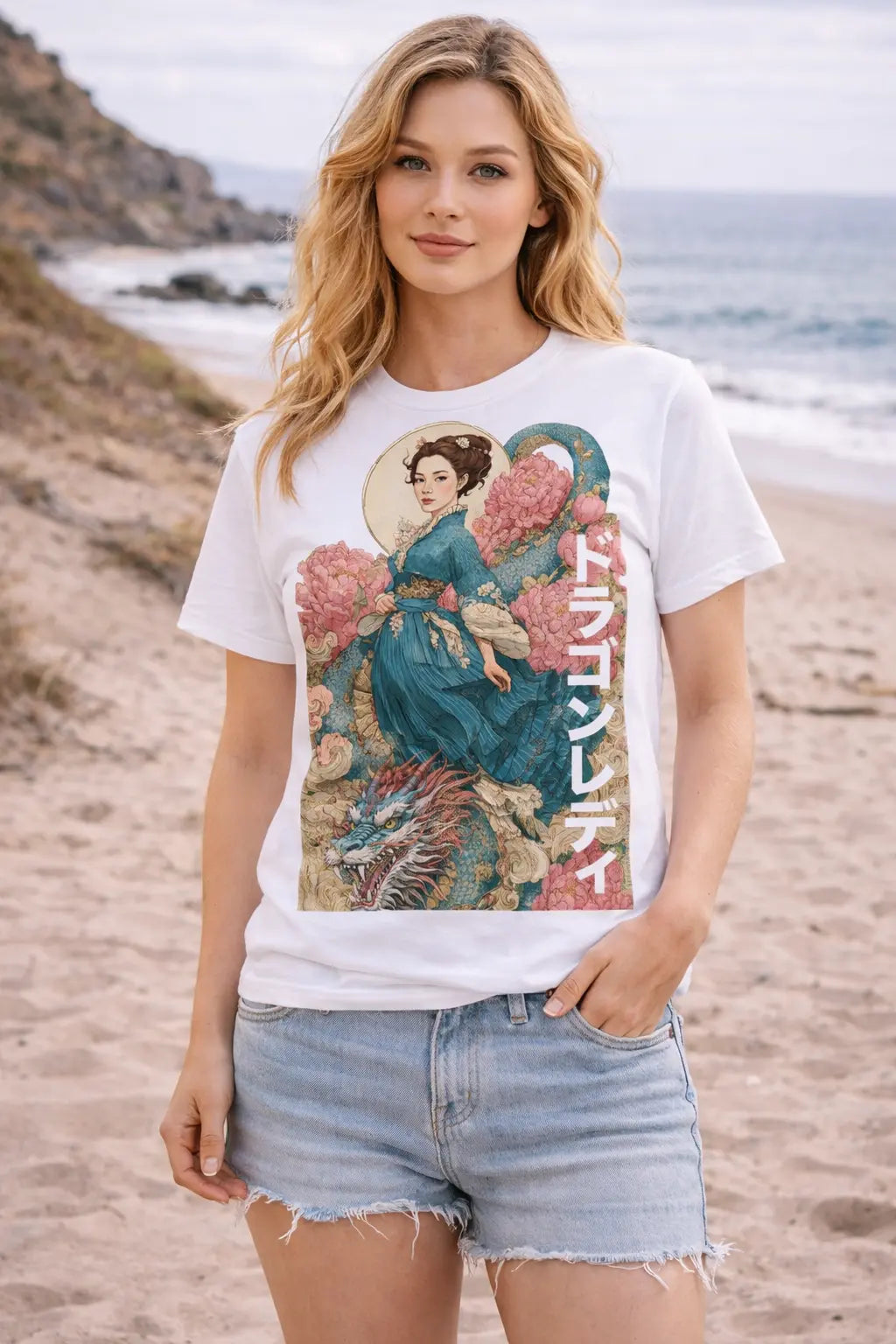 Dragon Lady Vintage Graphic Tee Shirt, Hoodie Sweatshirt