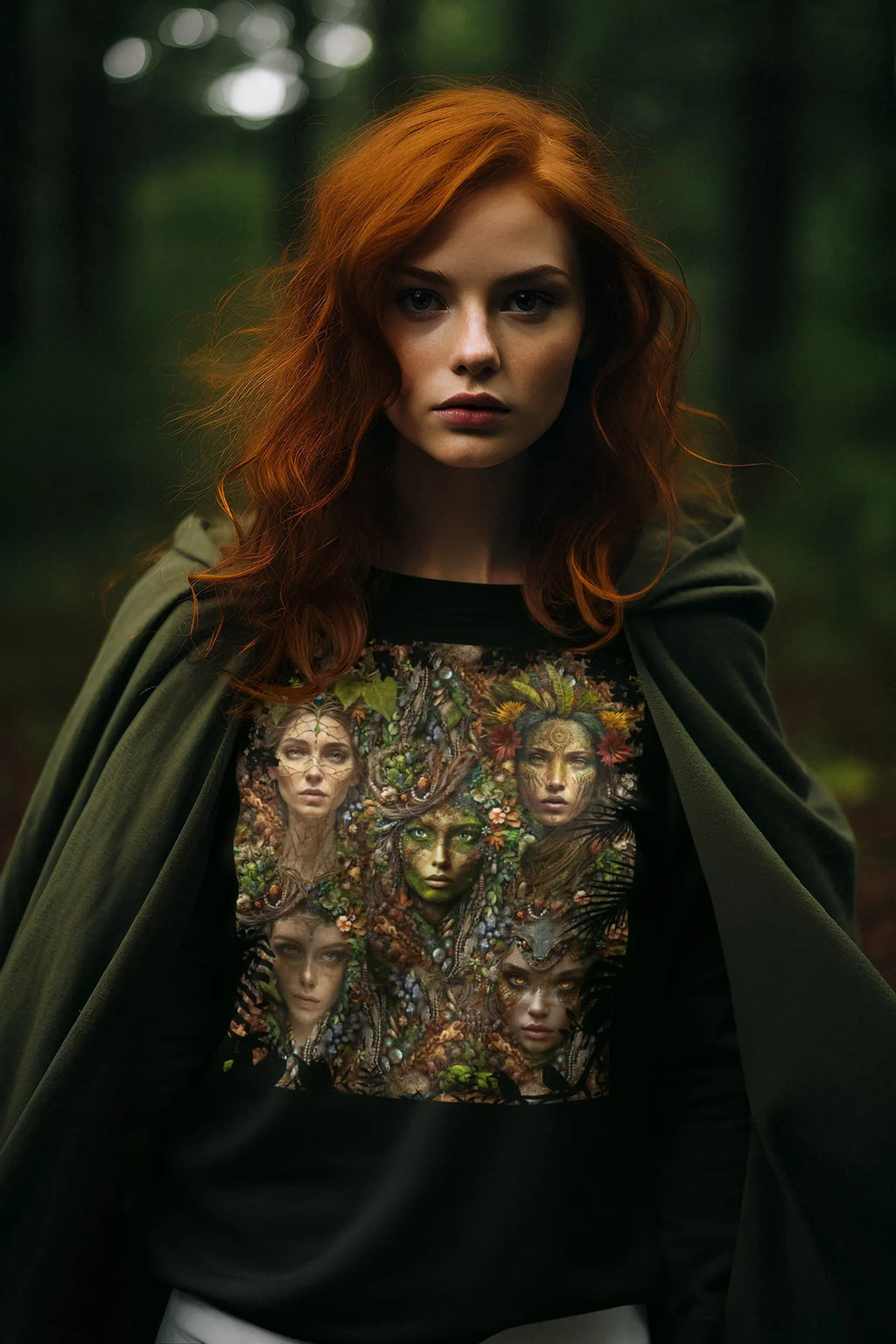 Earth Goddess Graphic Tee Shirt, Hoodie Sweatshirt