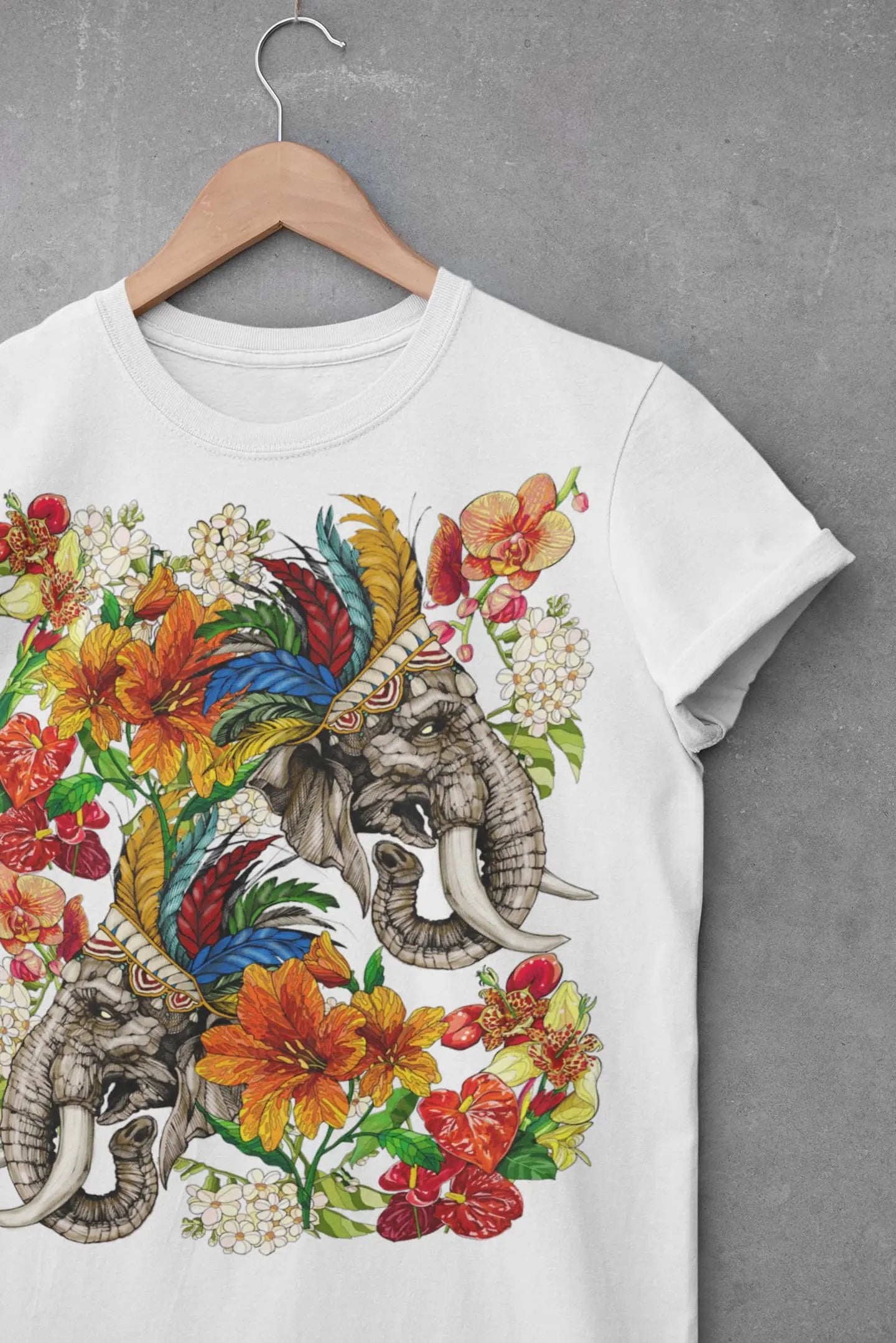 Elephant Chief Graphic Tee Shirt, Hoodie Sweatshirt