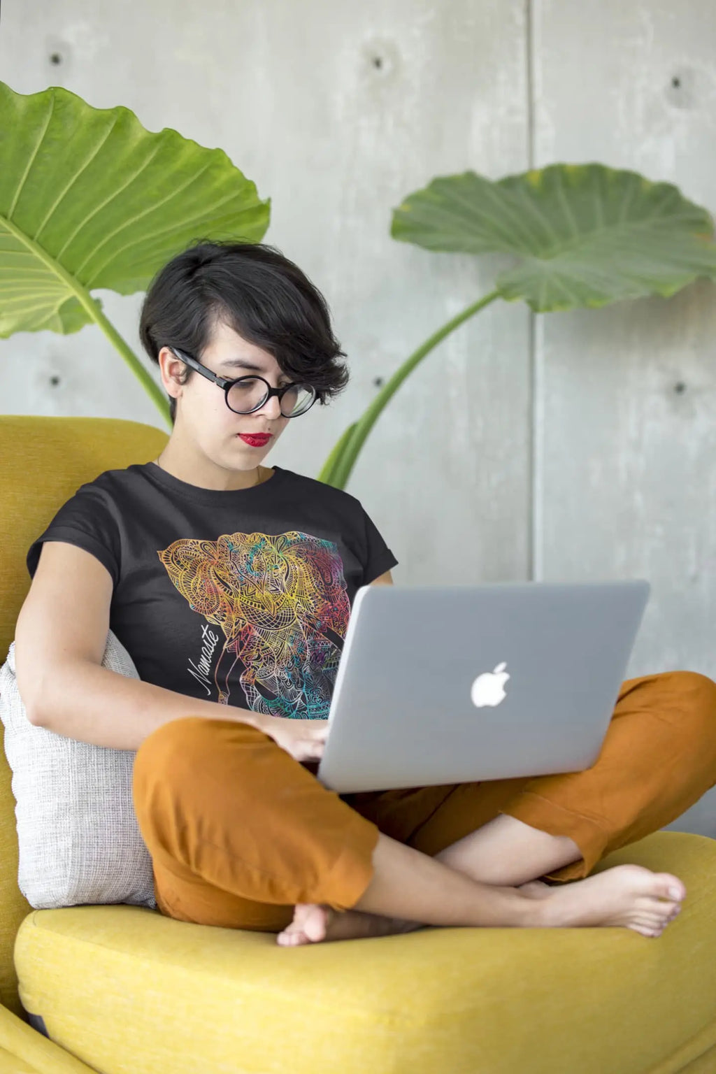 Elephant Mandala Grpahic Tee Shirt, Hoodie Sweatshirt