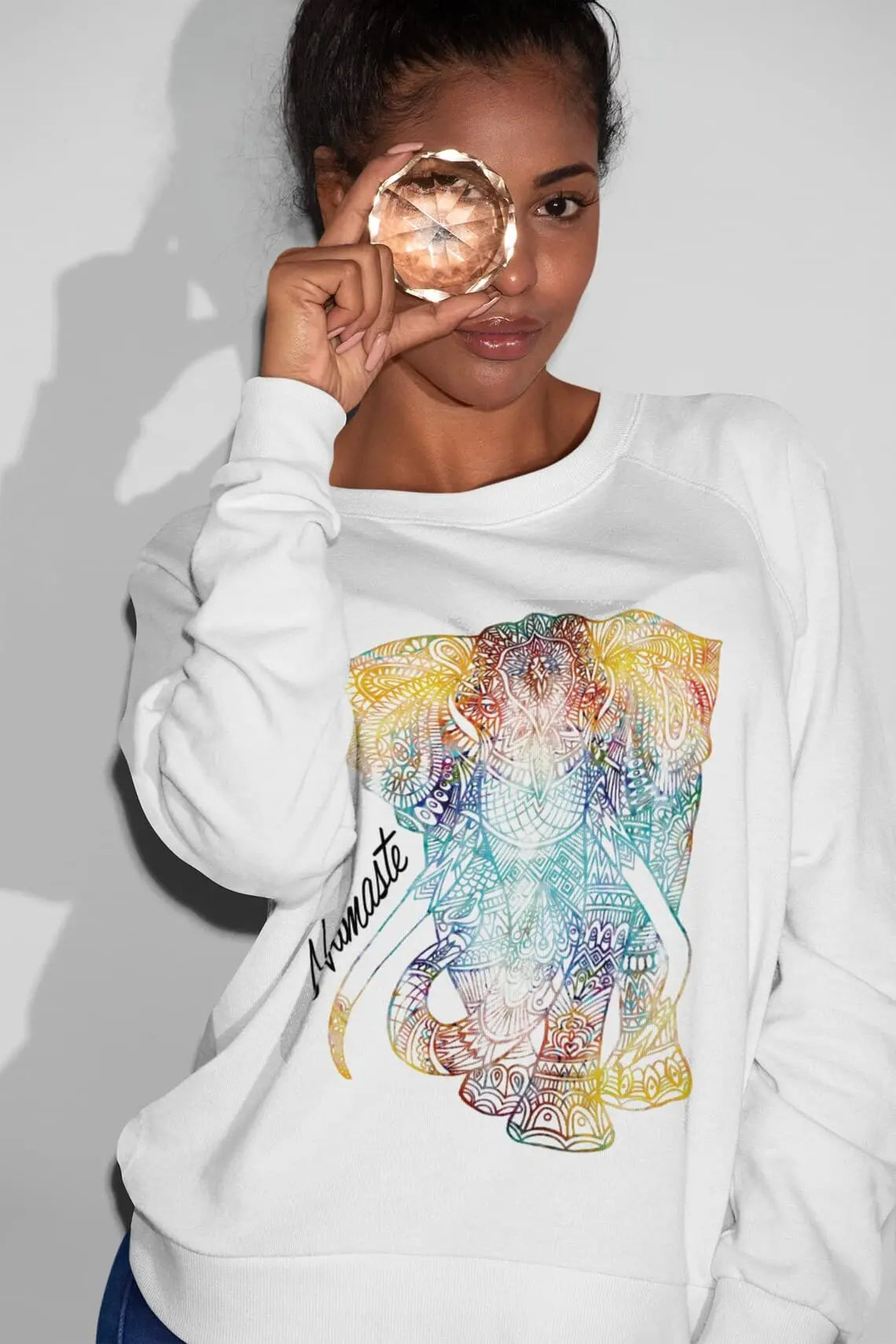 Elephant Mandala Grpahic Tee Shirt, Hoodie Sweatshirt