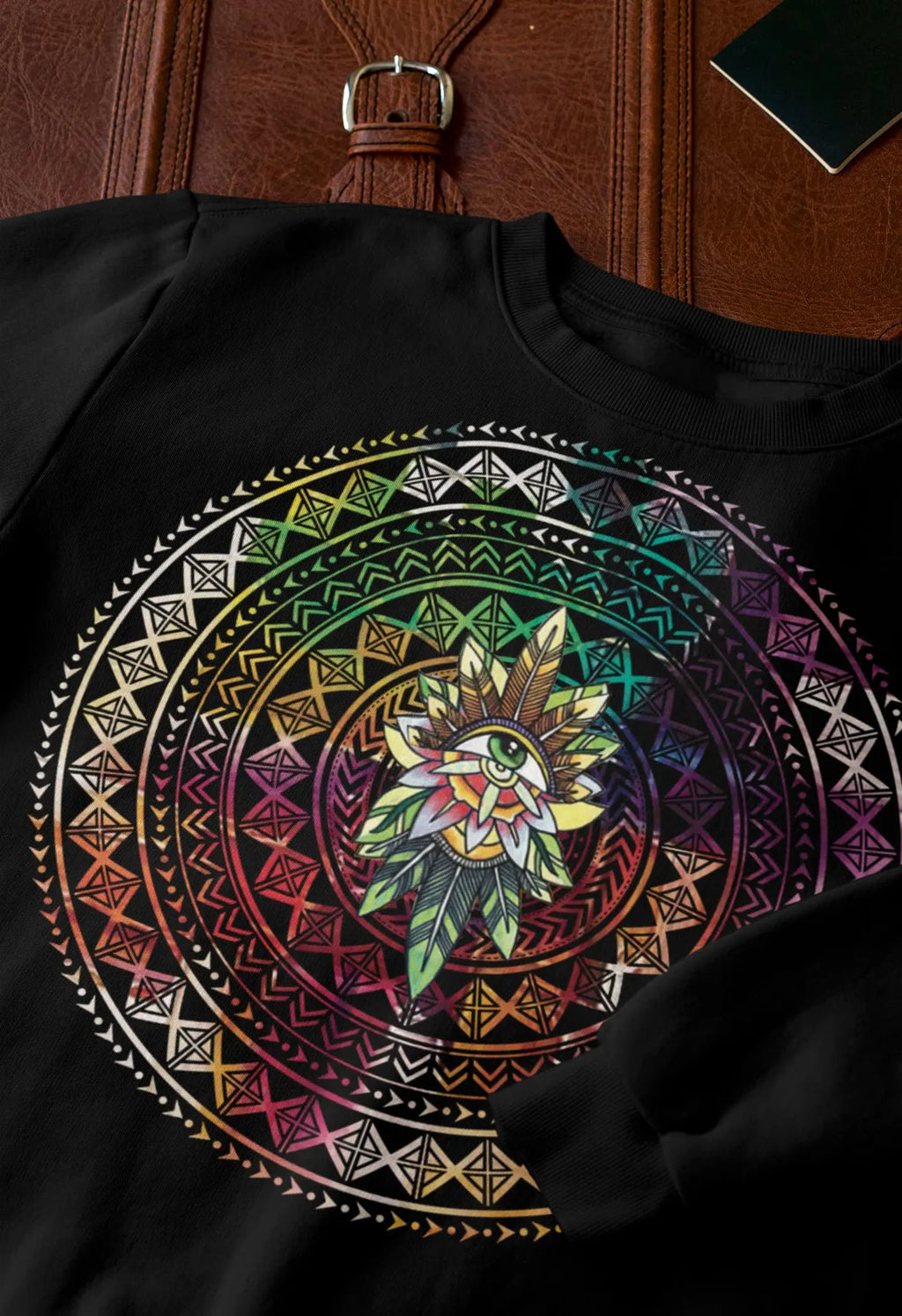Eye Mandala Graphic Tee Shirt, Hoodie Sweatshirt