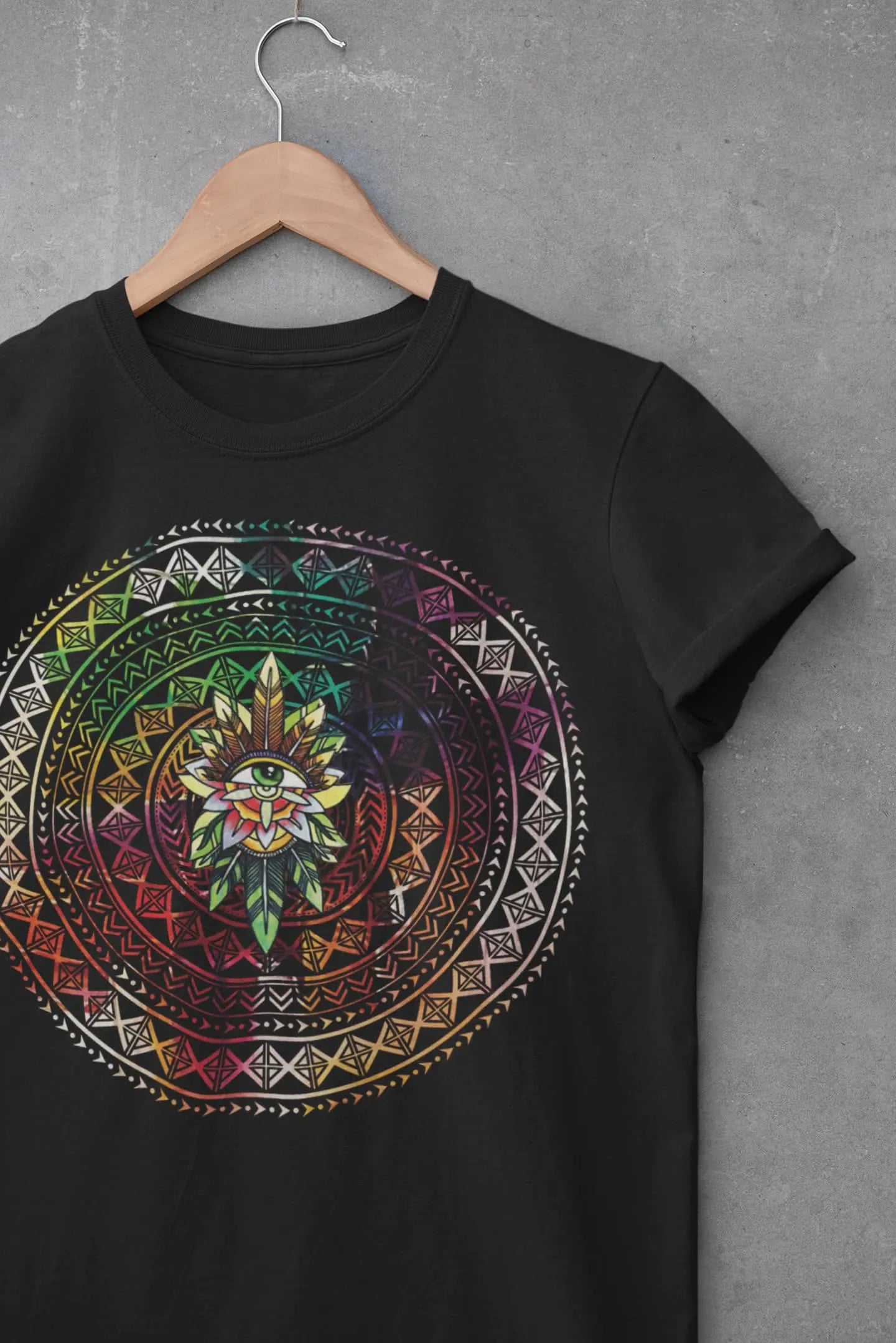 Eye Mandala Graphic Tee Shirt, Hoodie Sweatshirt