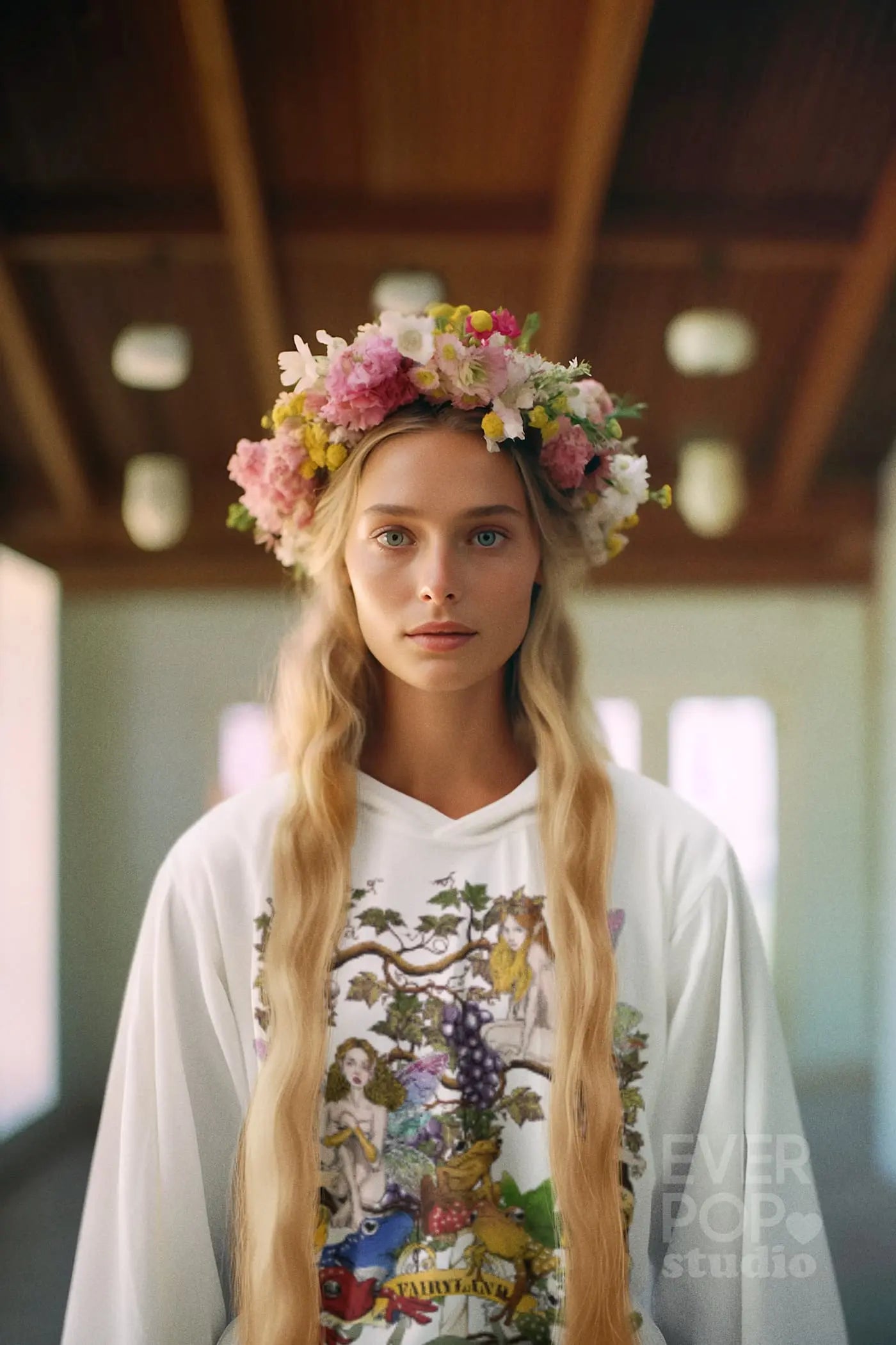 Fairy Frog Tree Graphic Tee shirt, Hoodie Sweatshirt