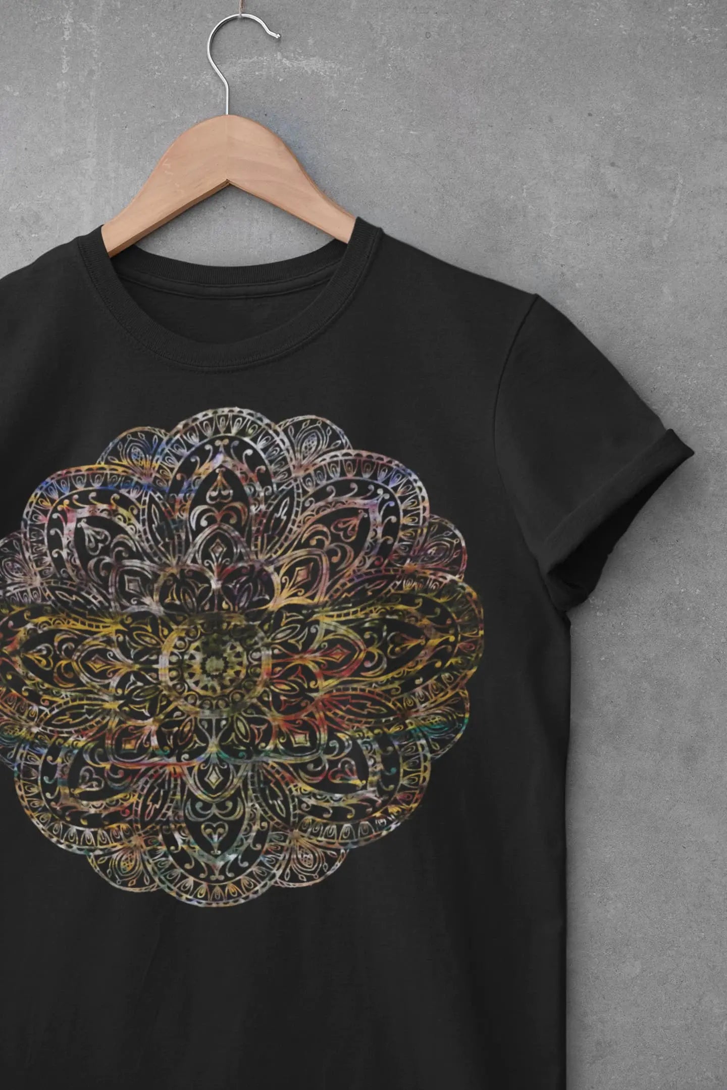 Fall mandala Graphic Tee Shirt, Hoodie Sweatshirt