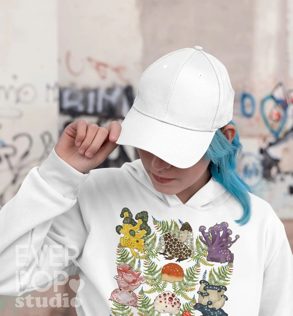 Mushroom Frog Graphic Tee Shirt, Hoodie Sweatshirt