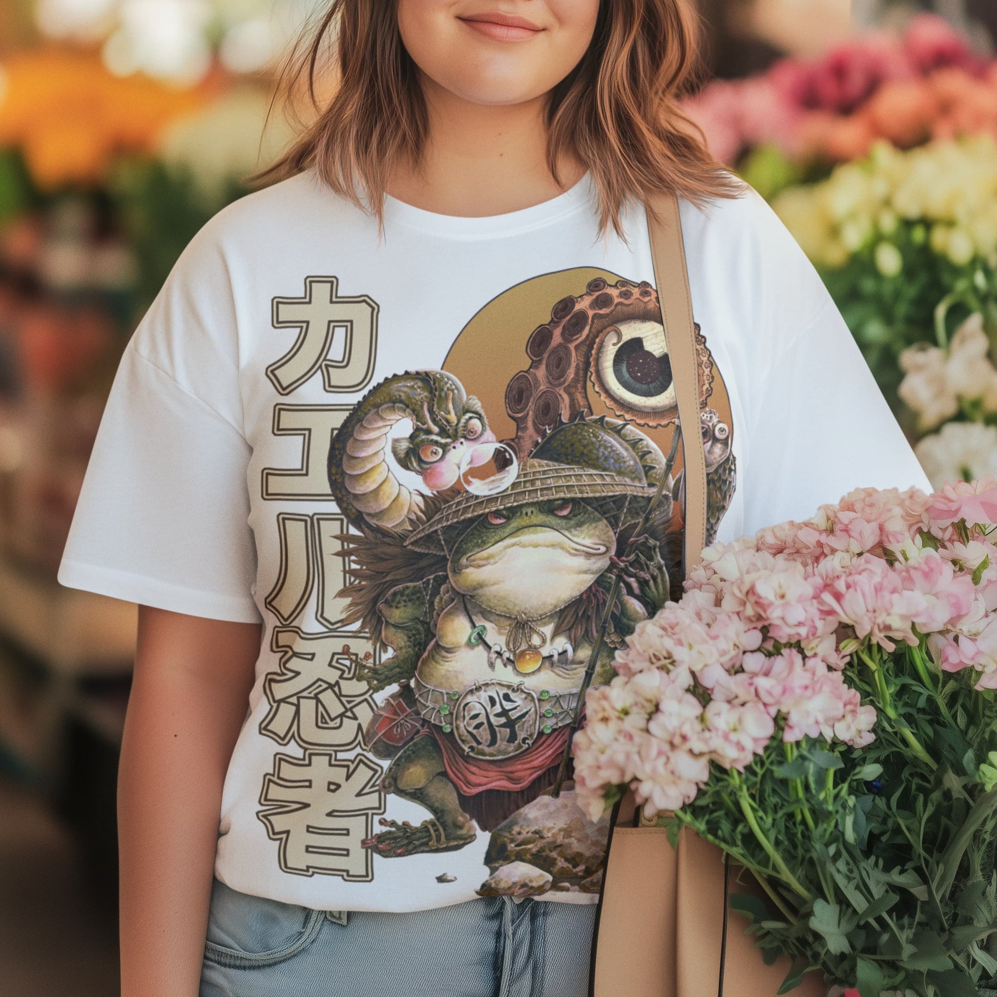 Frog Ninja Graphic Tee Shirt, Hoodie Sweatshirt
