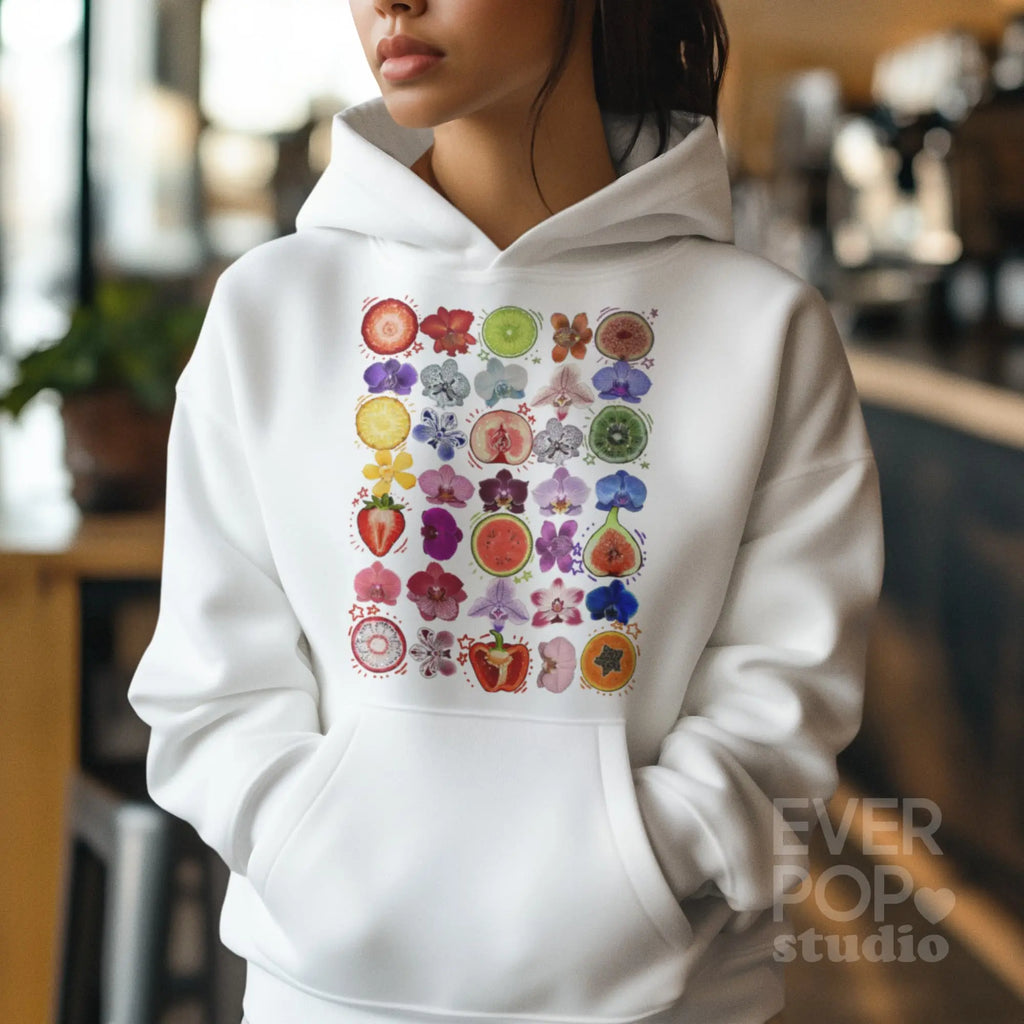 Fruit Seed Graphic Tee Shirt, Hoodie Sweatshirt