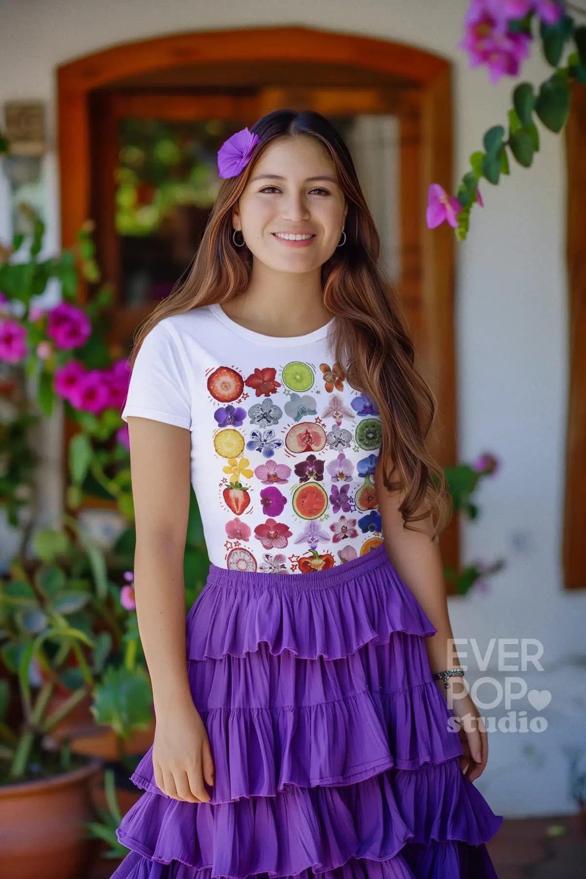 Fruit Seed Graphic Tee Shirt, Hoodie Sweatshirt