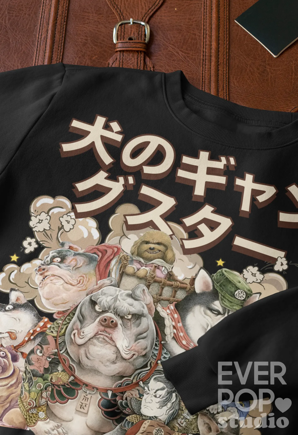 Dog Gangster Crew Graphic Tee Shirt, Hoodie Sweatshirt