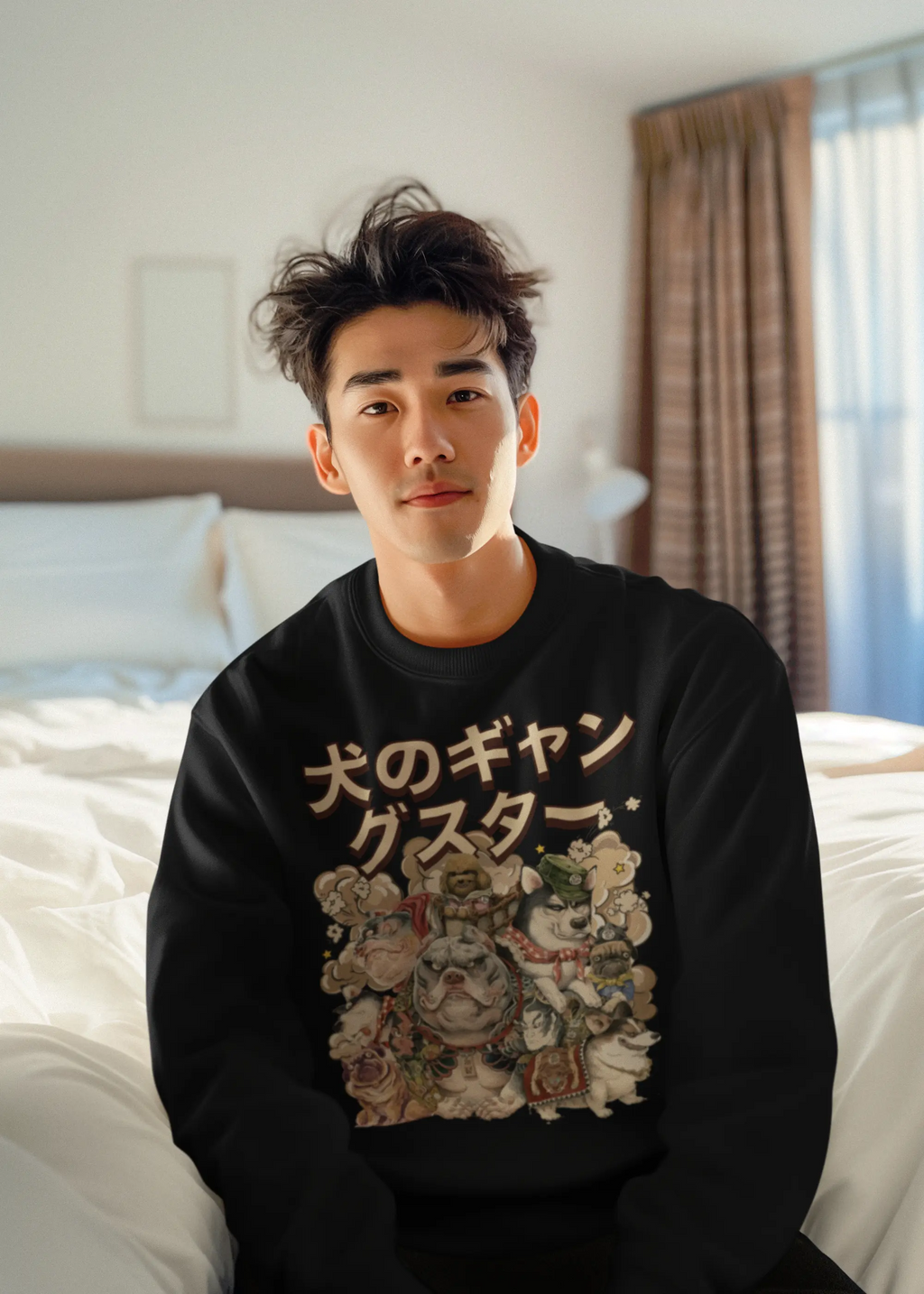 Dog Gangster Crew Graphic Tee Shirt, Hoodie Sweatshirt