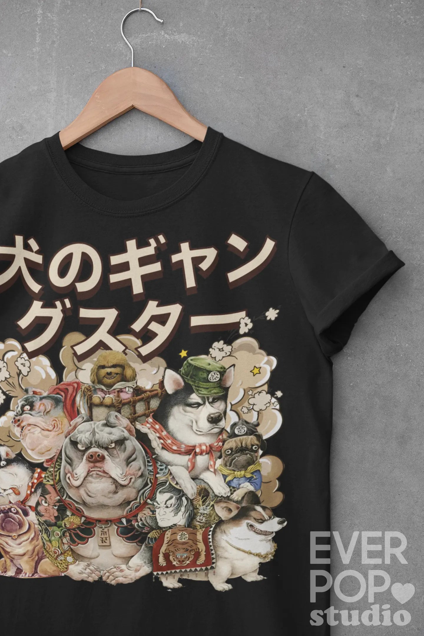 Dog Gangster Crew Graphic Tee Shirt, Hoodie Sweatshirt