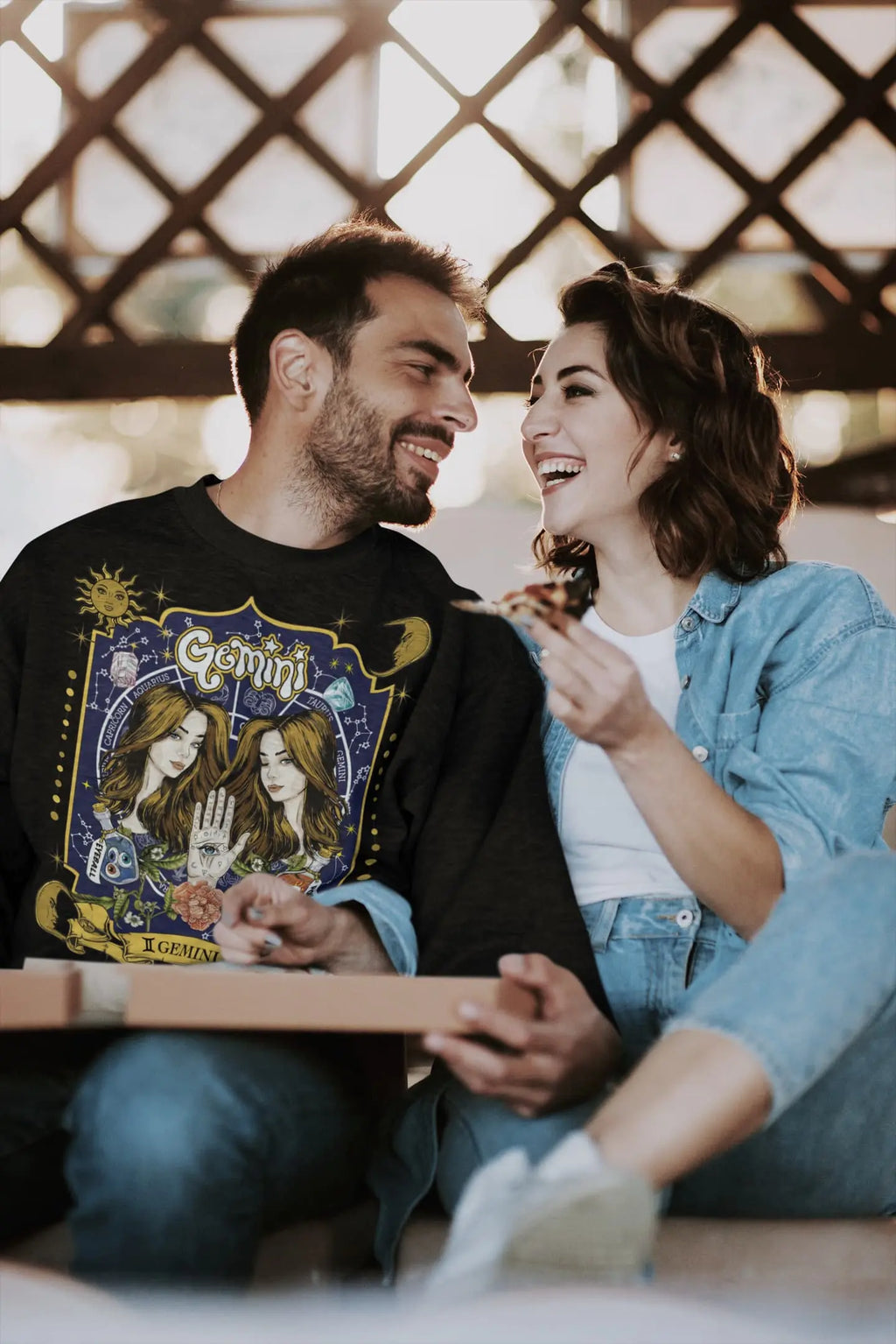 Gemini Zodiac Graphic Tee Shirt, Hoodie Sweatshirt