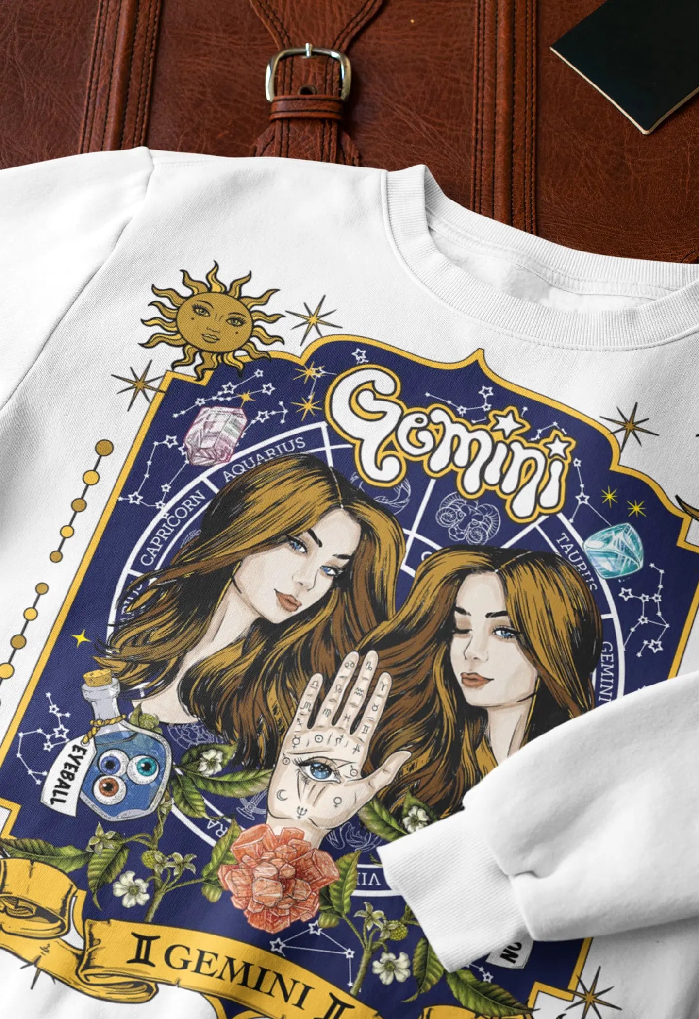 Gemini Zodiac Graphic Tee Shirt, Hoodie Sweatshirt