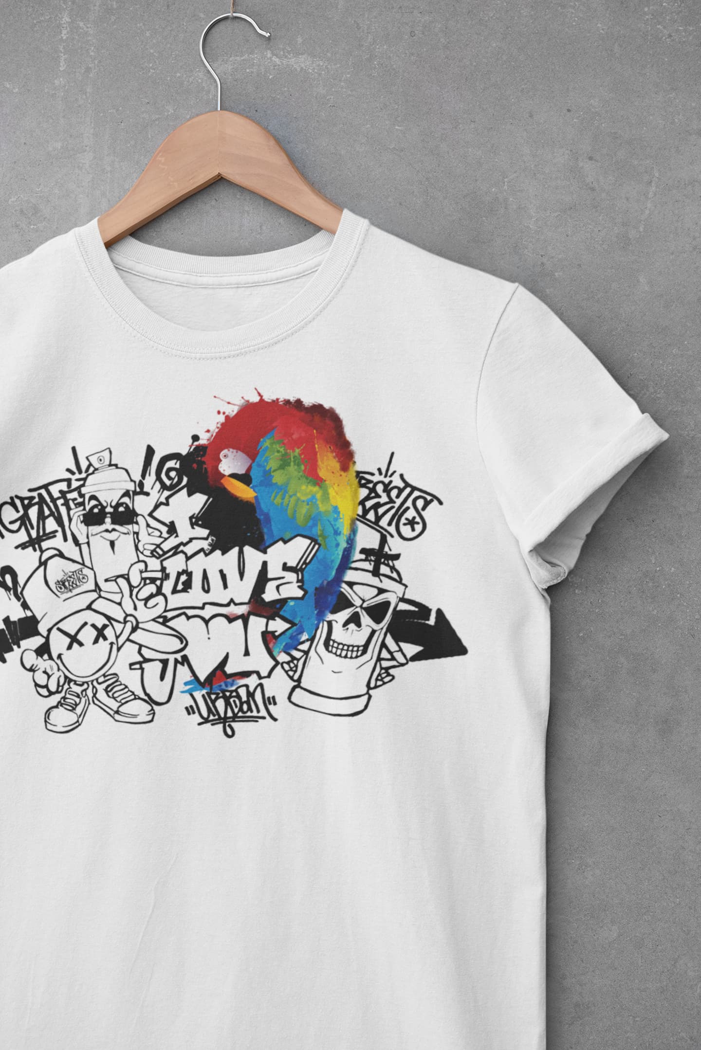 Graffiti Streetwear Graphic Tee Shirt, Hoodie Sweatshirt