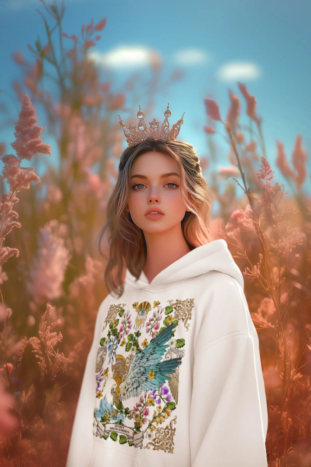 Greek Goddess Graphic Tee Shirt, Hoodie Sweatshirt