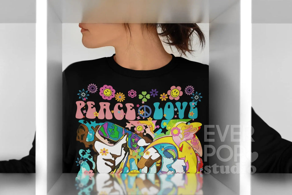 Retro Groovy  Graphic Tee Shirt, Hoodie Sweatshirt