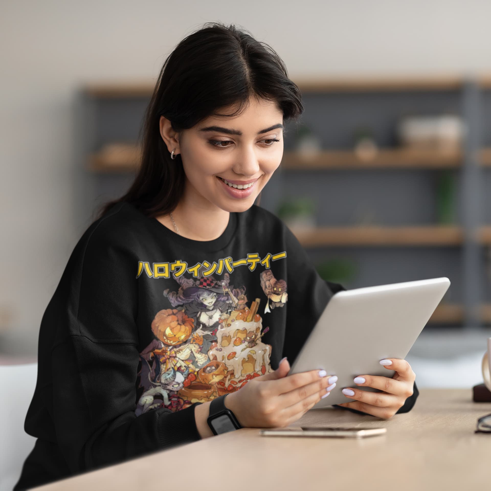 Halloween Pumpkin Pie Graphic Tee Shirt, Hoodie Sweatshirt