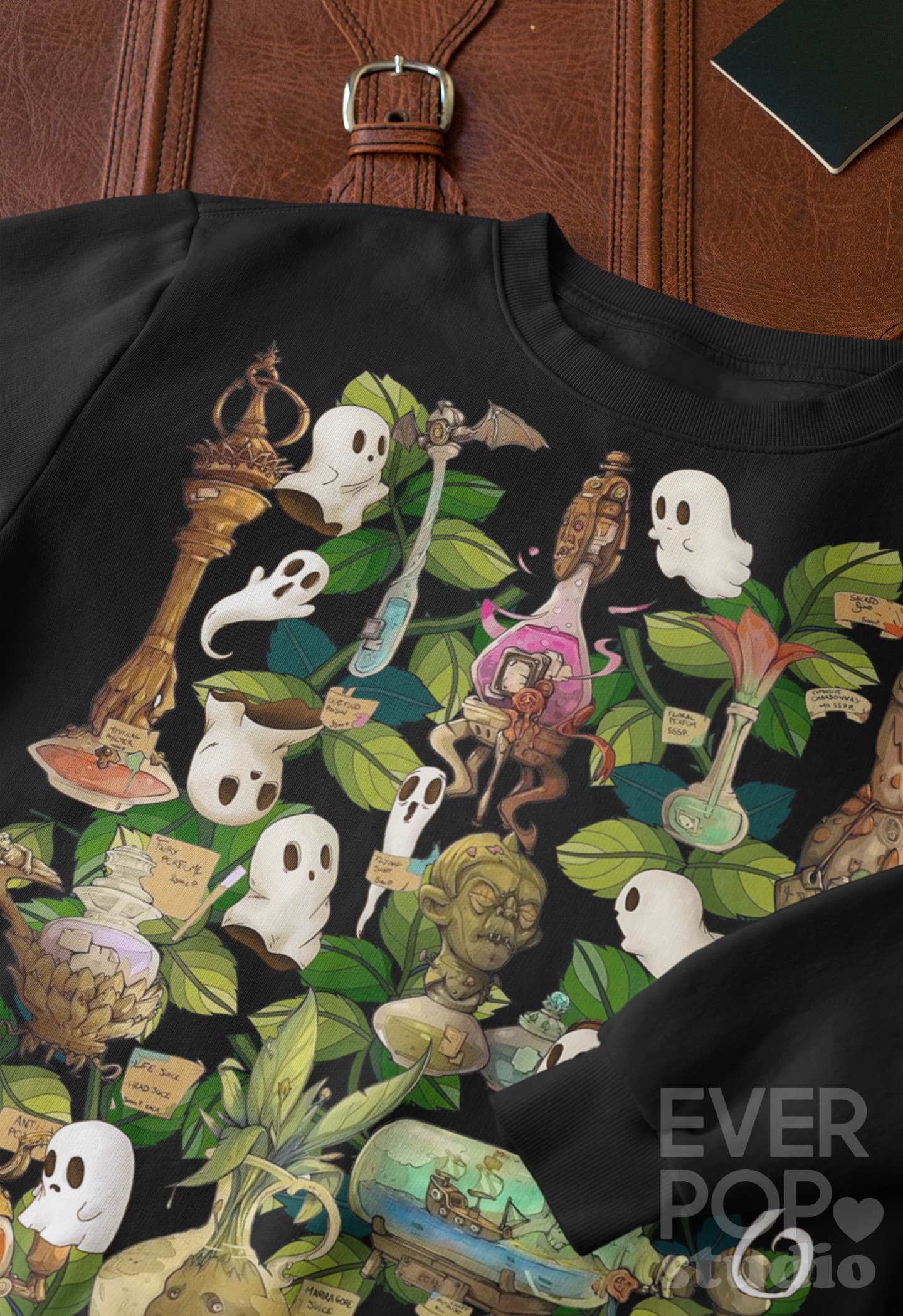 Witch Boo Ghost Graphic Tee Shirt, Hoodie Sweatshirt