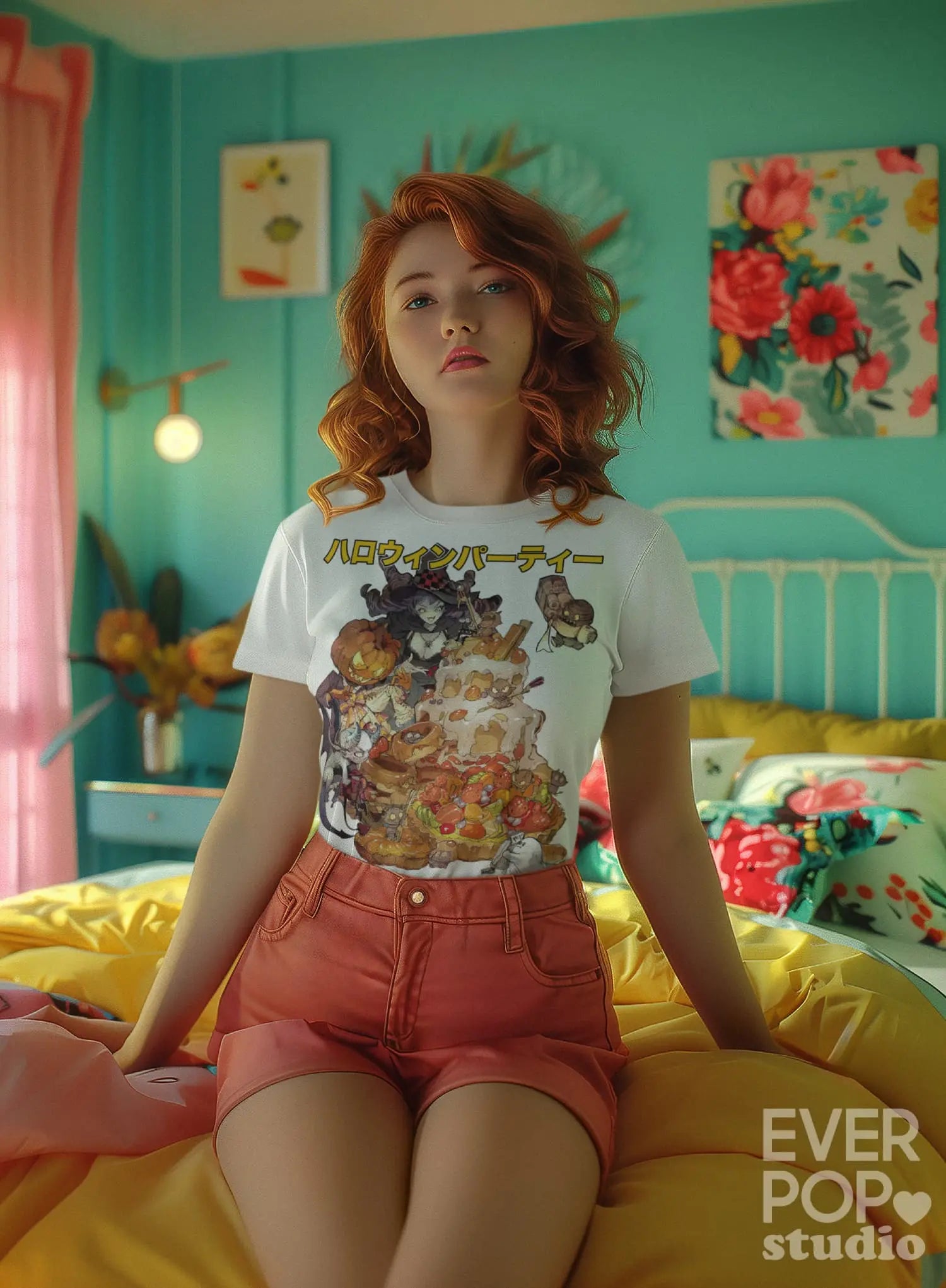 Halloween Pumpkin Pie Graphic Tee Shirt, Hoodie Sweatshirt