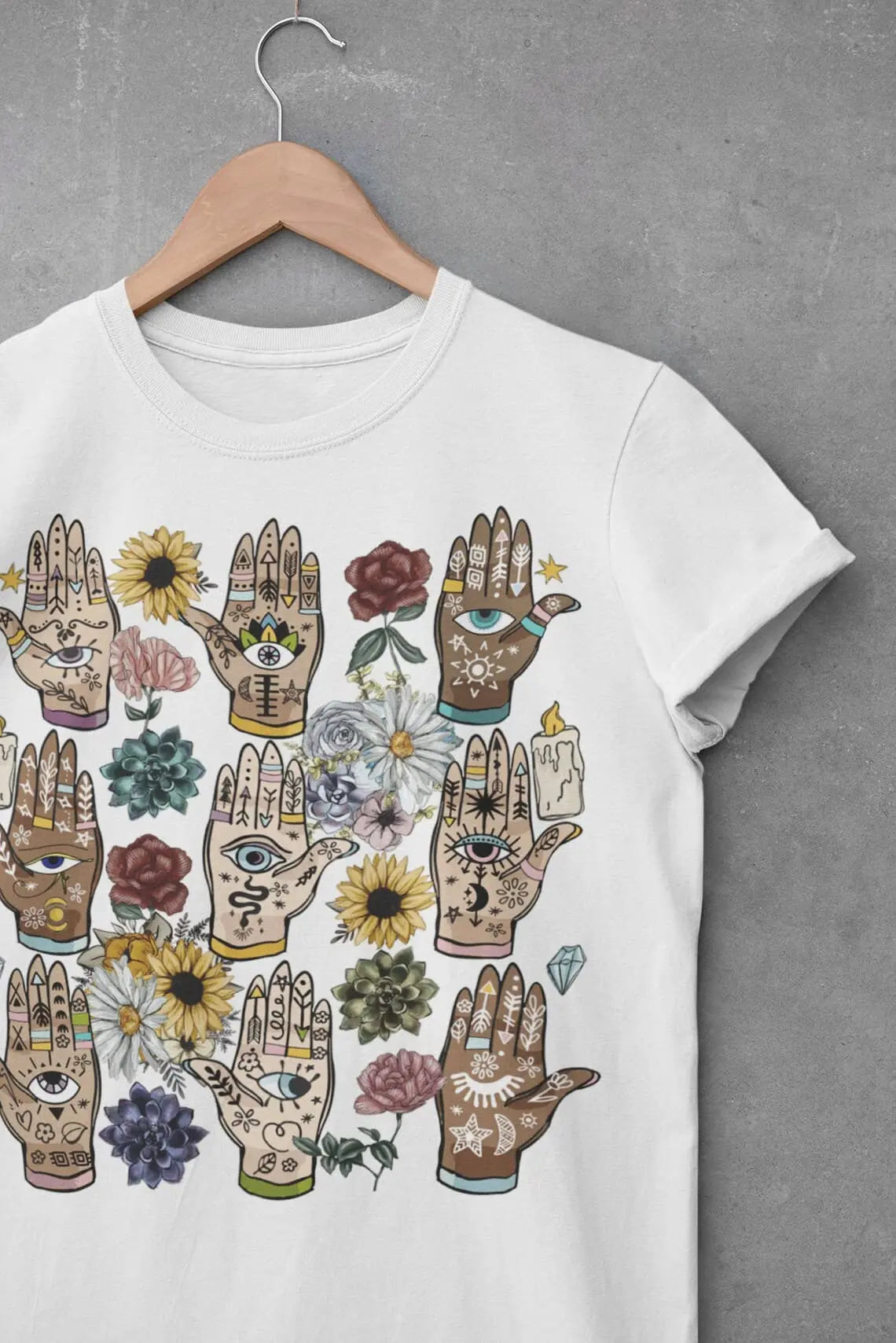 Hamsa Hand Graphic Tee Shirt, Hoodie Sweatshirt