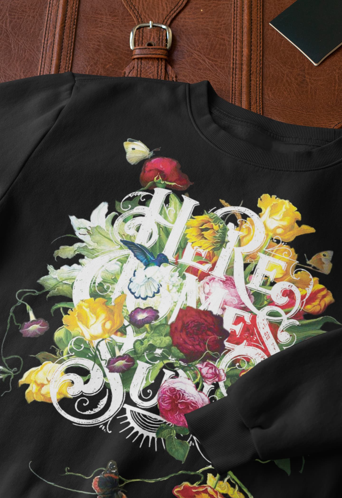 Here Comes The Sun Graphic Tee Shirt, Hoodie Sweatshirt