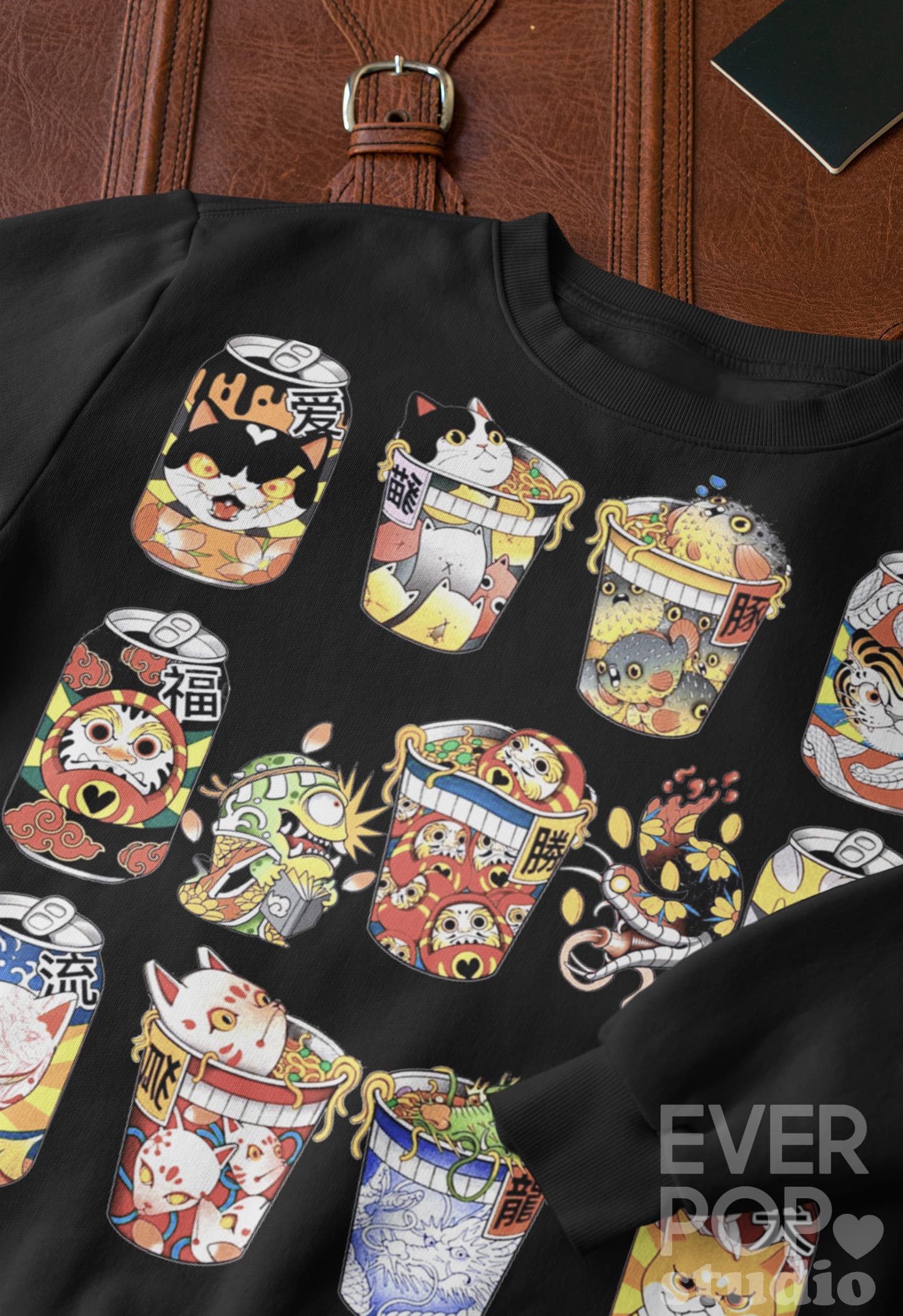 Japanese Can Ramen Graphic Tee Shirt, Hoodie Sweatshirt