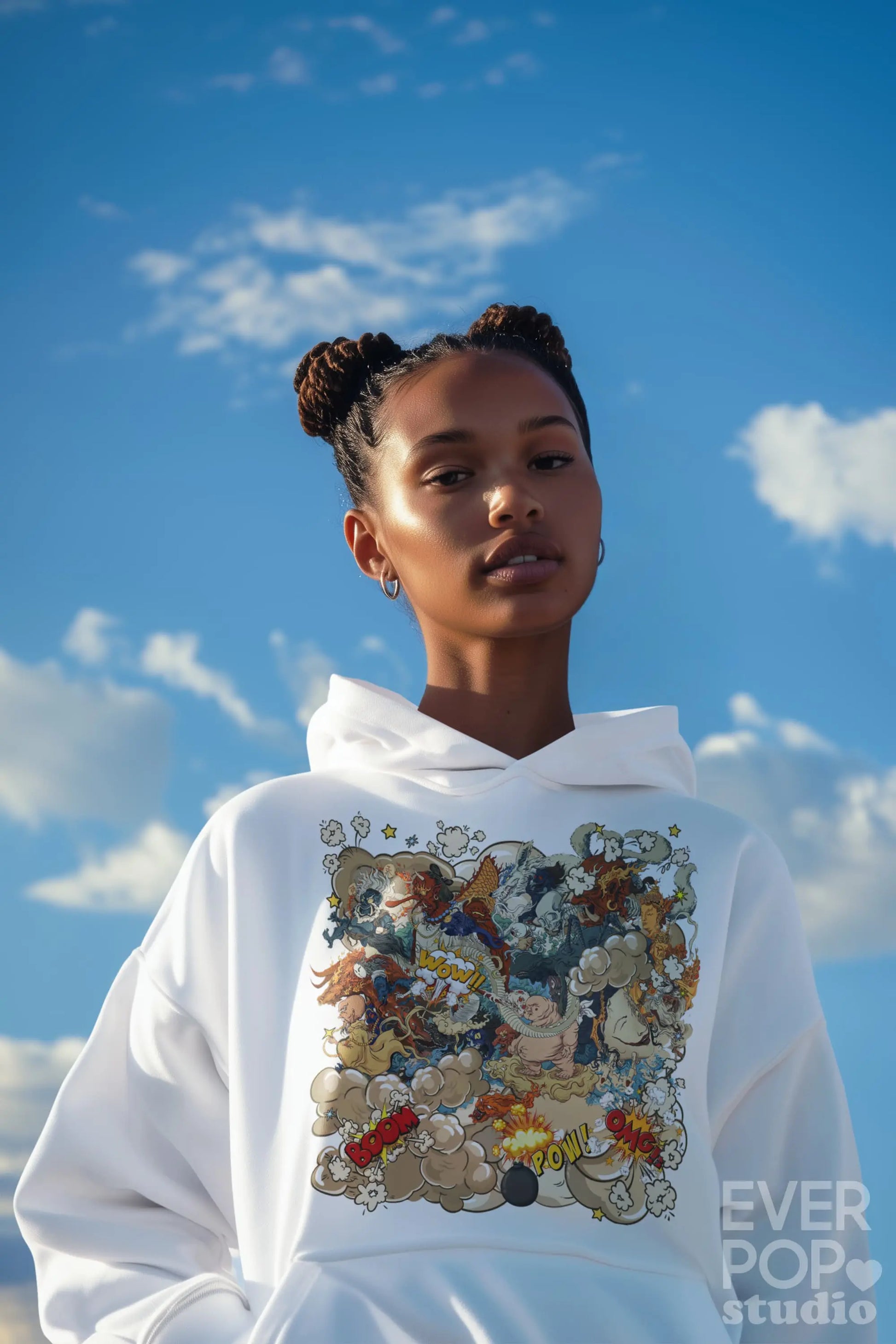 Kawaii Monster Graphic Tee Shirt, Hoodie Sweatshirt