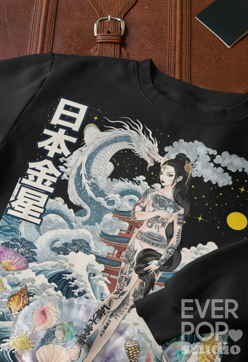 Japanese Venus Goddess Graphic Tee Shirt, Hoodie Sweatshirt