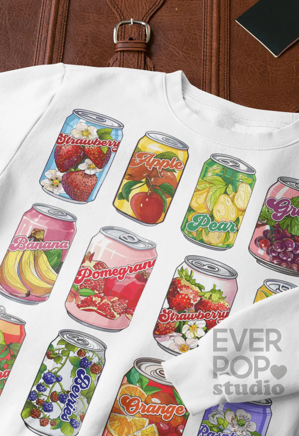 Fruit Canned Juice  Graphic Tee Shirt, Hoodie Sweatshirt