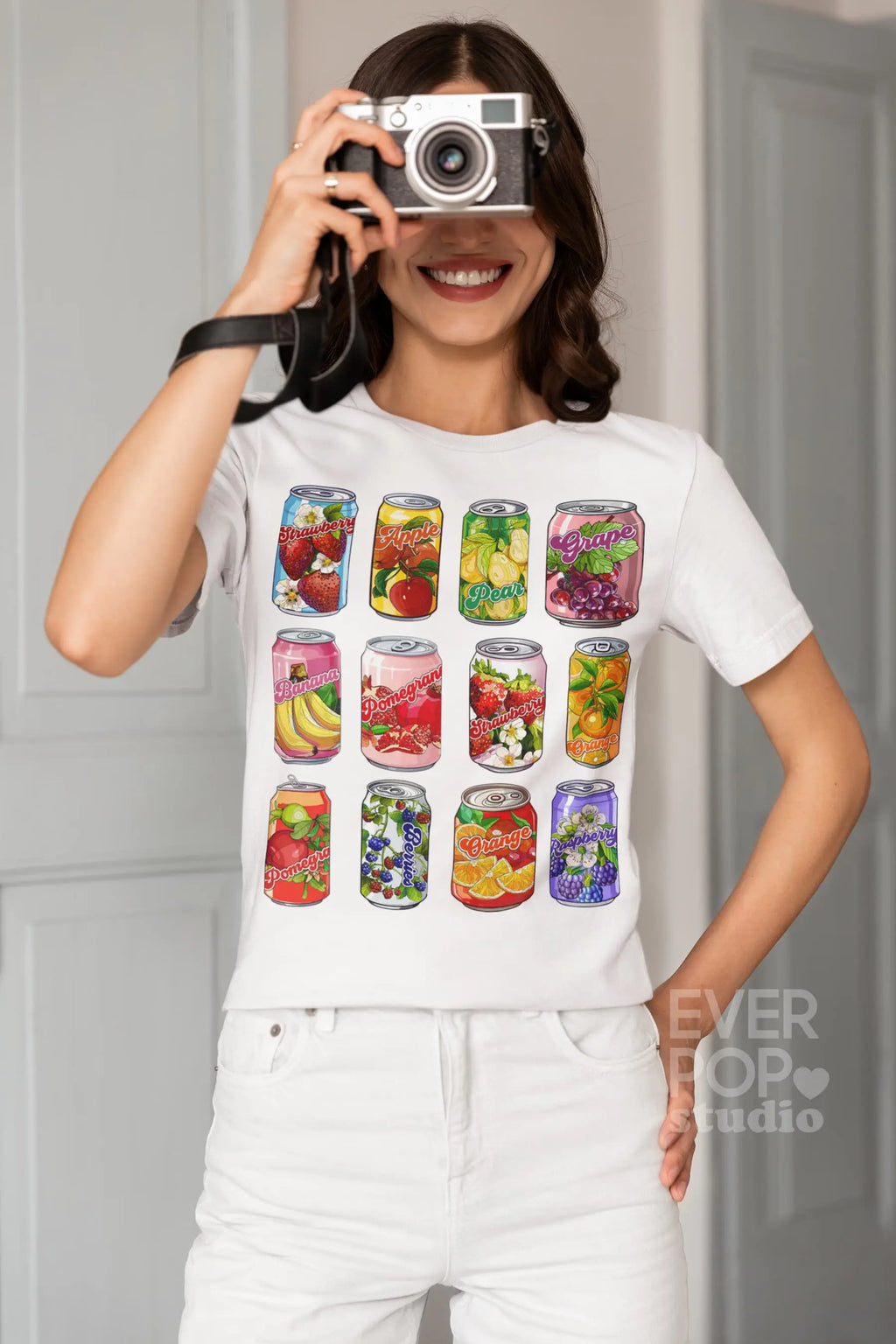 Fruit Canned Juice  Graphic Tee Shirt, Hoodie Sweatshirt