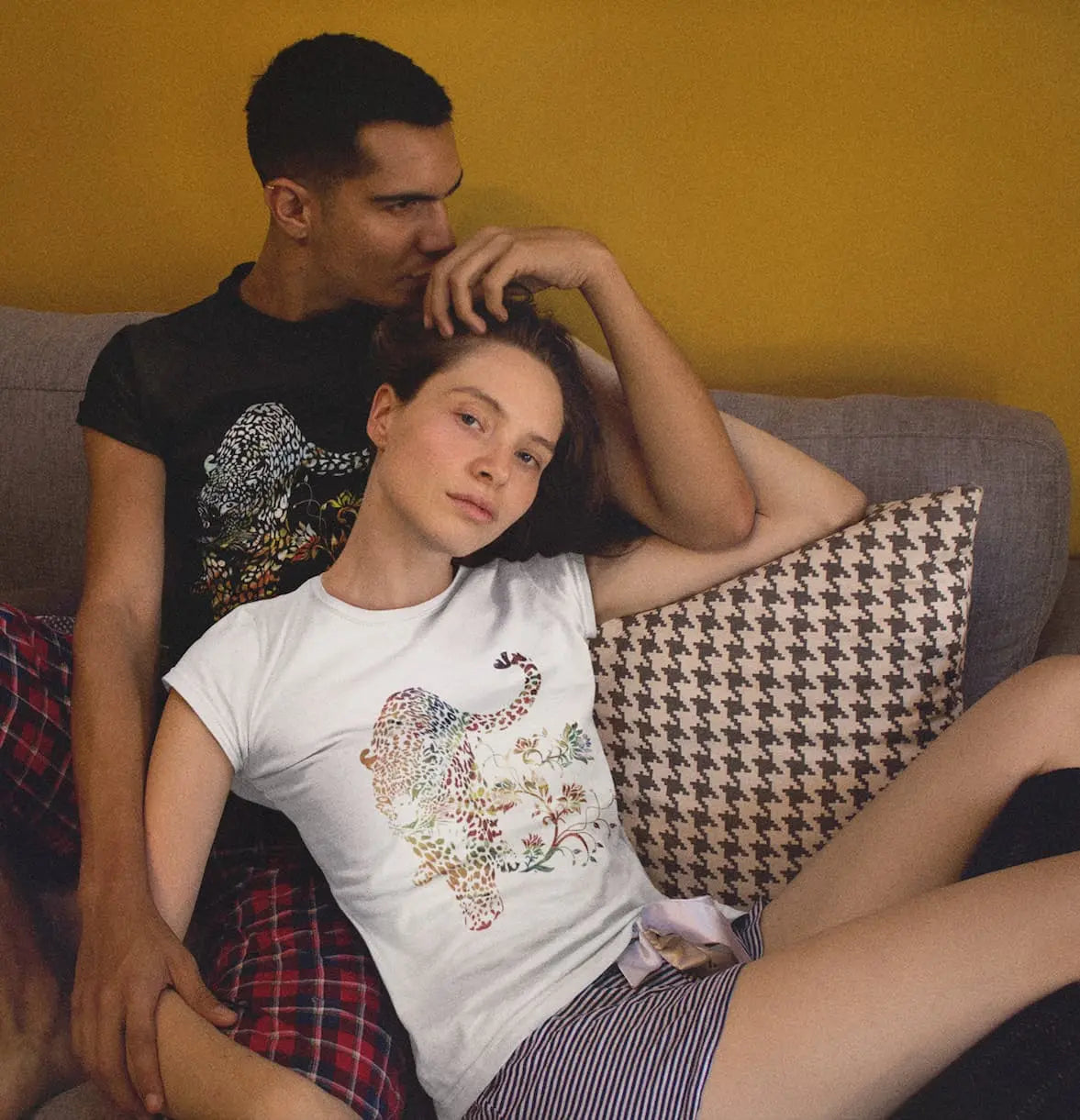 Safari Leopard Graphic Tee Shirt, Hoodie Sweatshirt