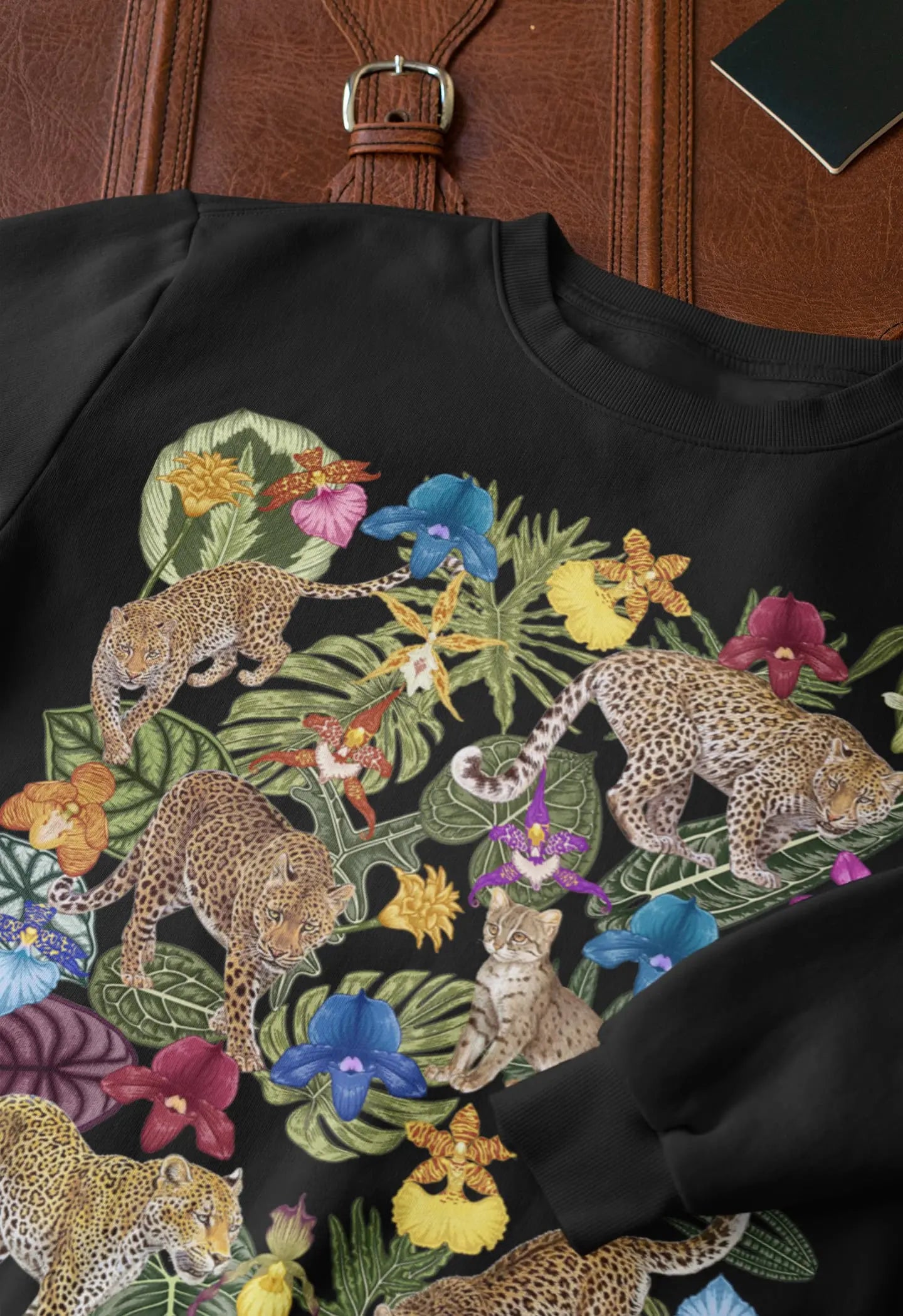 Leopard Cheetah Graphic Tee Shirt, Hoodie Sweatshirt